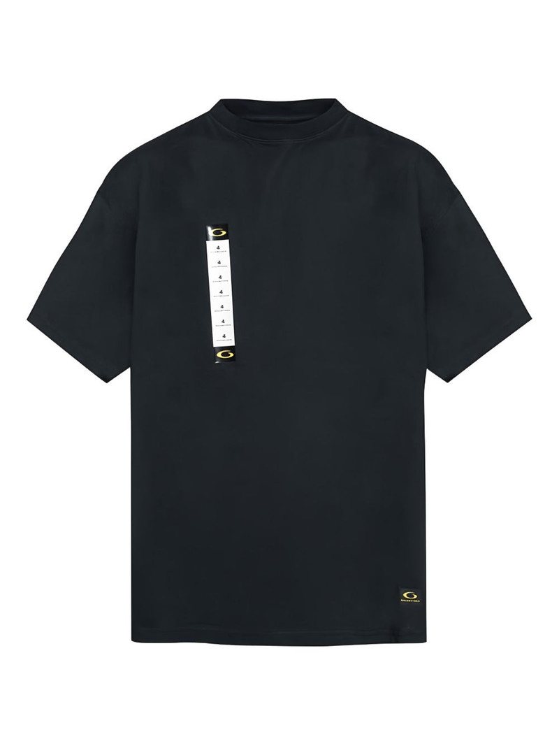 BALENCIAGA logo label T-shirt outlook