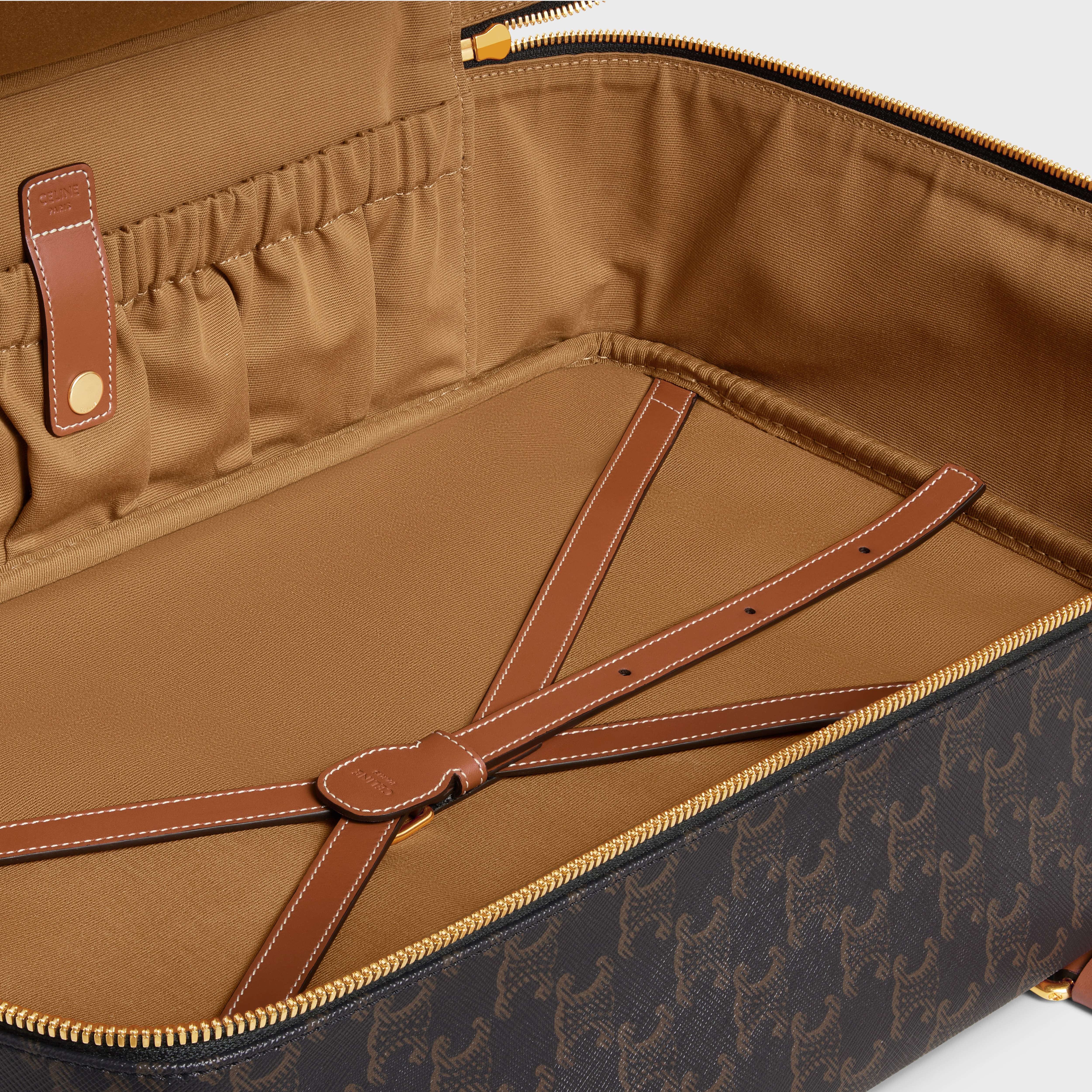 Soft Luggage 45 in Triomphe Canvas and Calfskin - 4