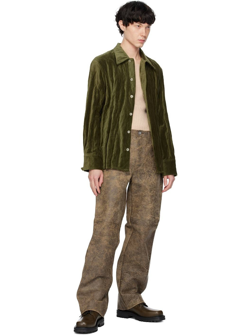 Séfr Khaki Ignacio Overshirt Shirt outlook