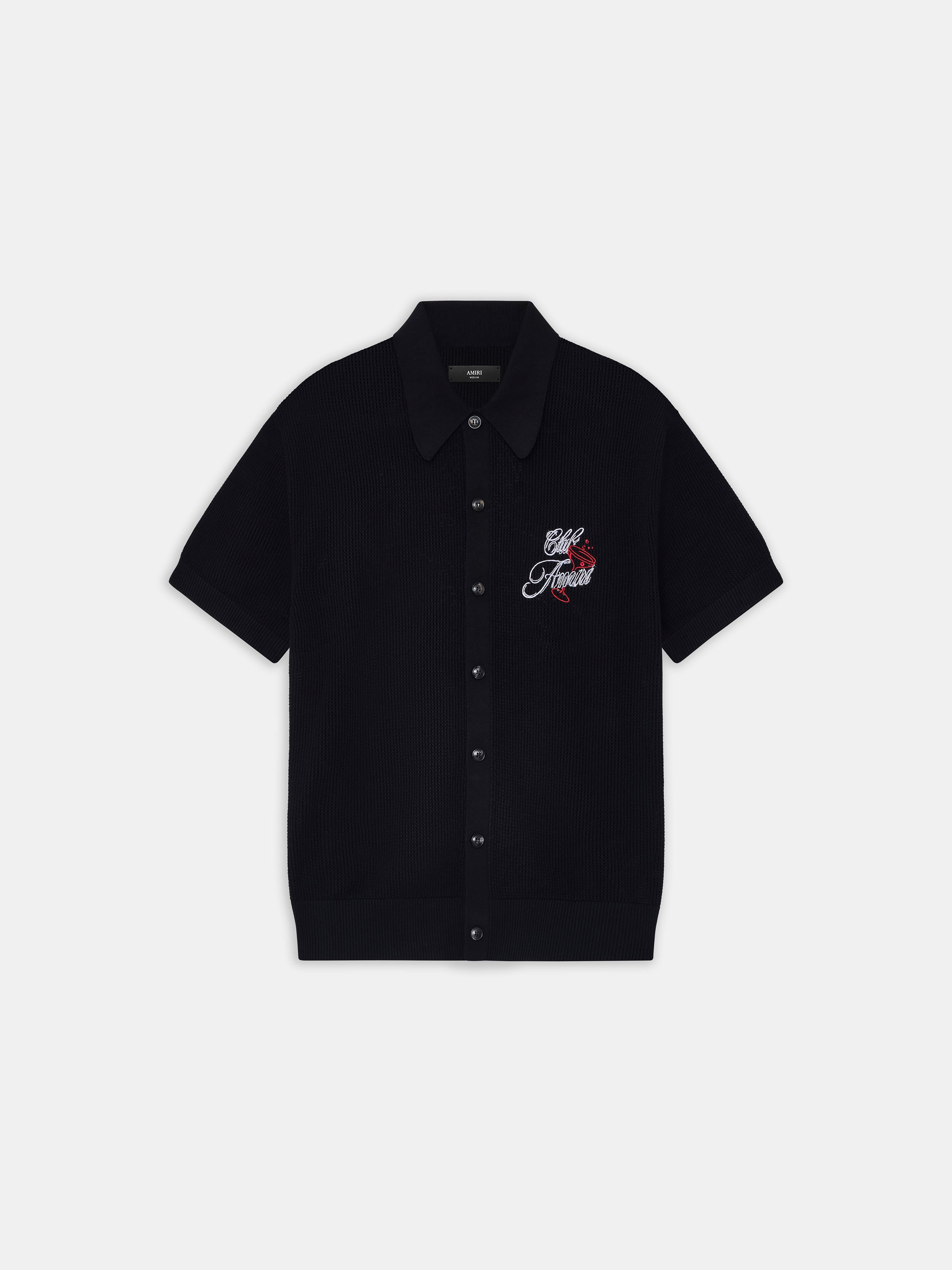 CLUB AMIRI CROCHET SHIRT - 1