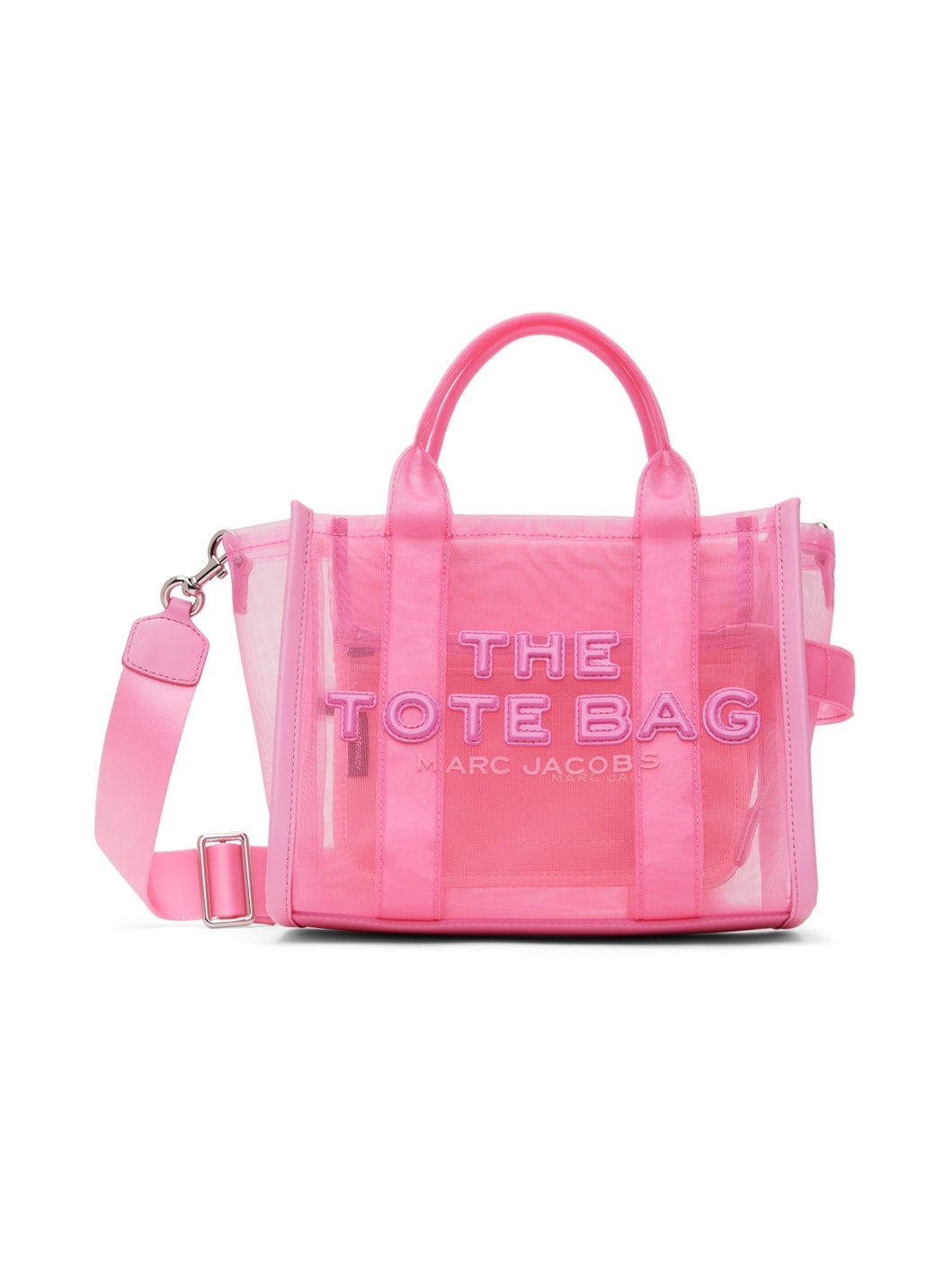 Pink 'The Mesh Small' Tote - 1