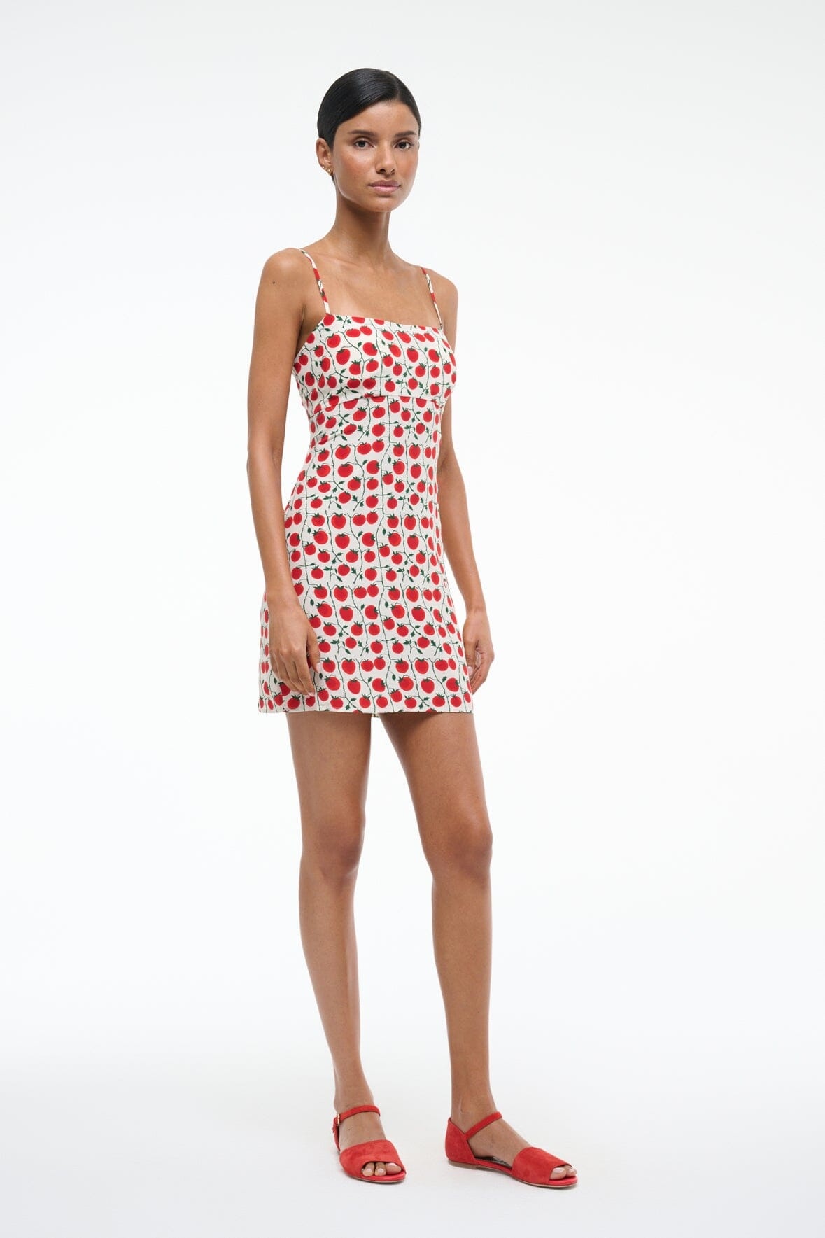 STAUD REMINGTON DRESS ON THE VINE ROMA - 5