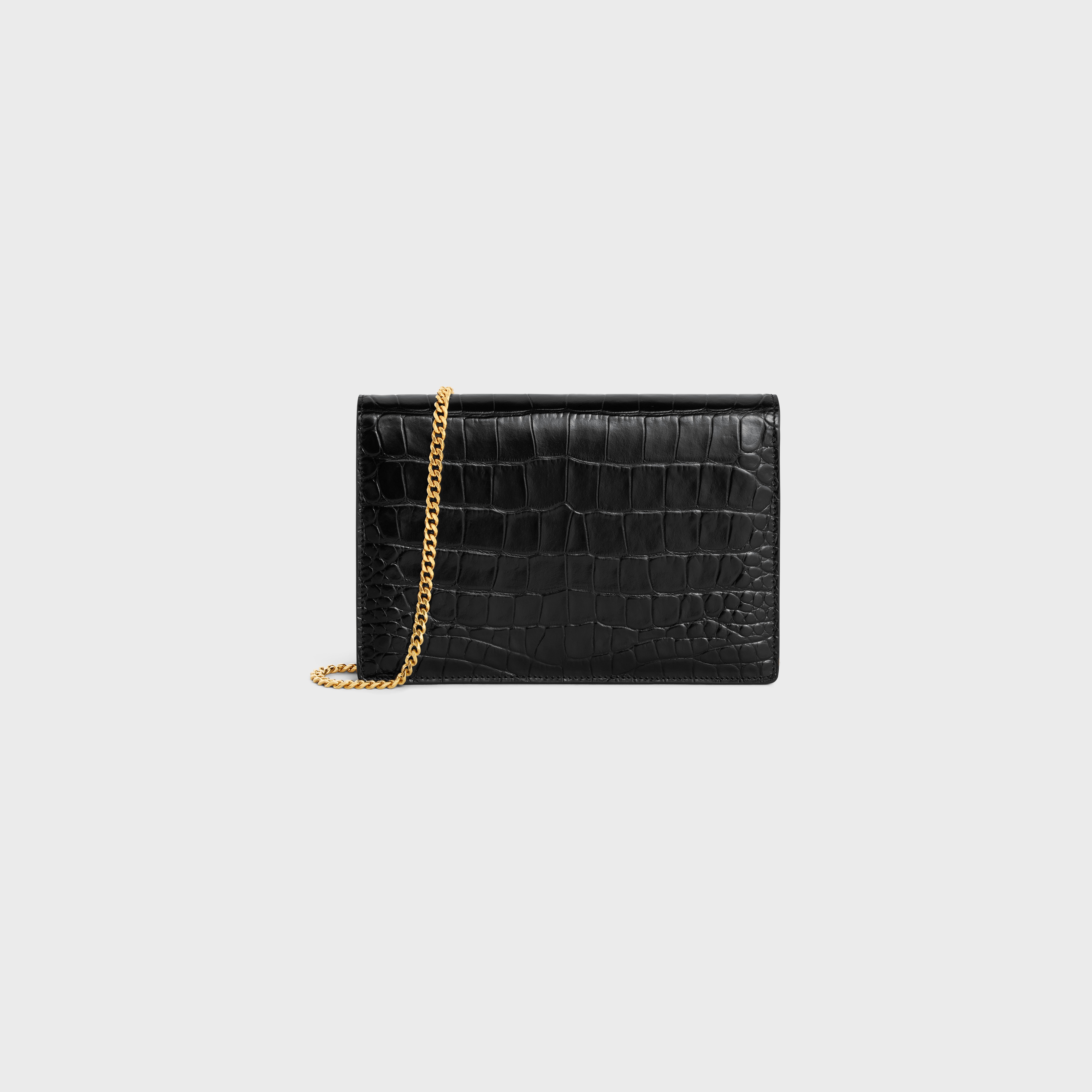 CLUTCH SOIR in NILOTICUS CROCODILE - 3