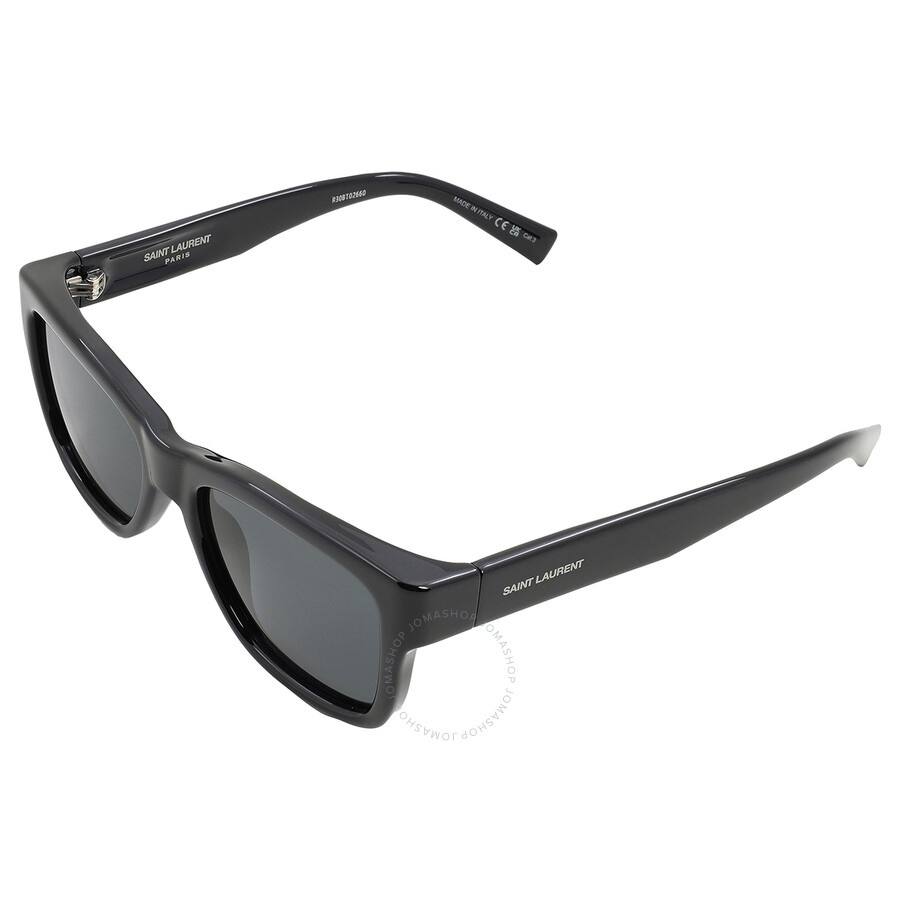 Saint Laurent Black Square Men's Sunglasses SL 674 001 54 - 4