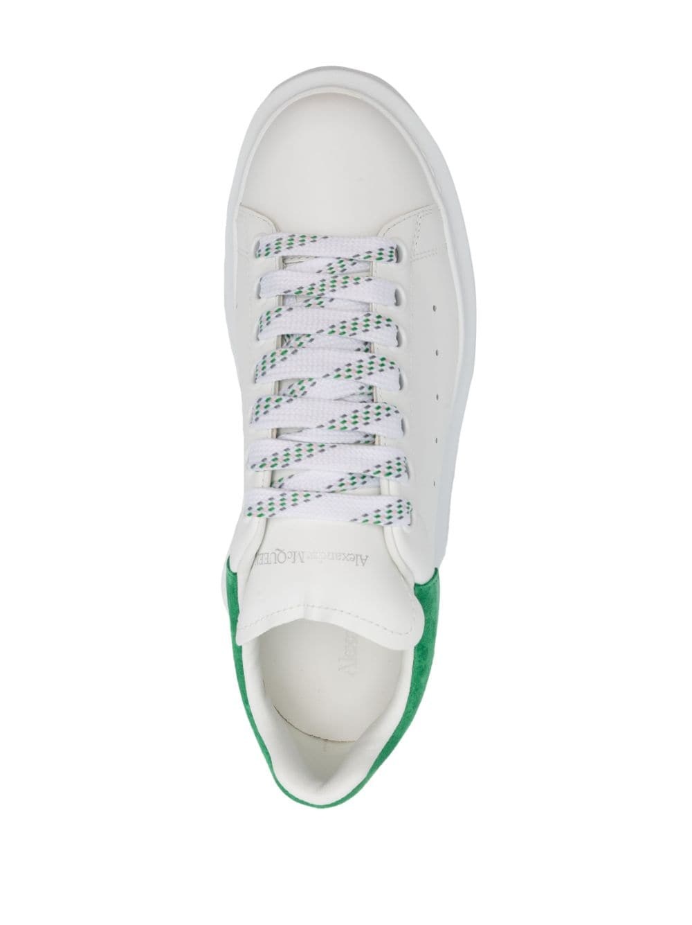 Oversized leather sneakers - 4