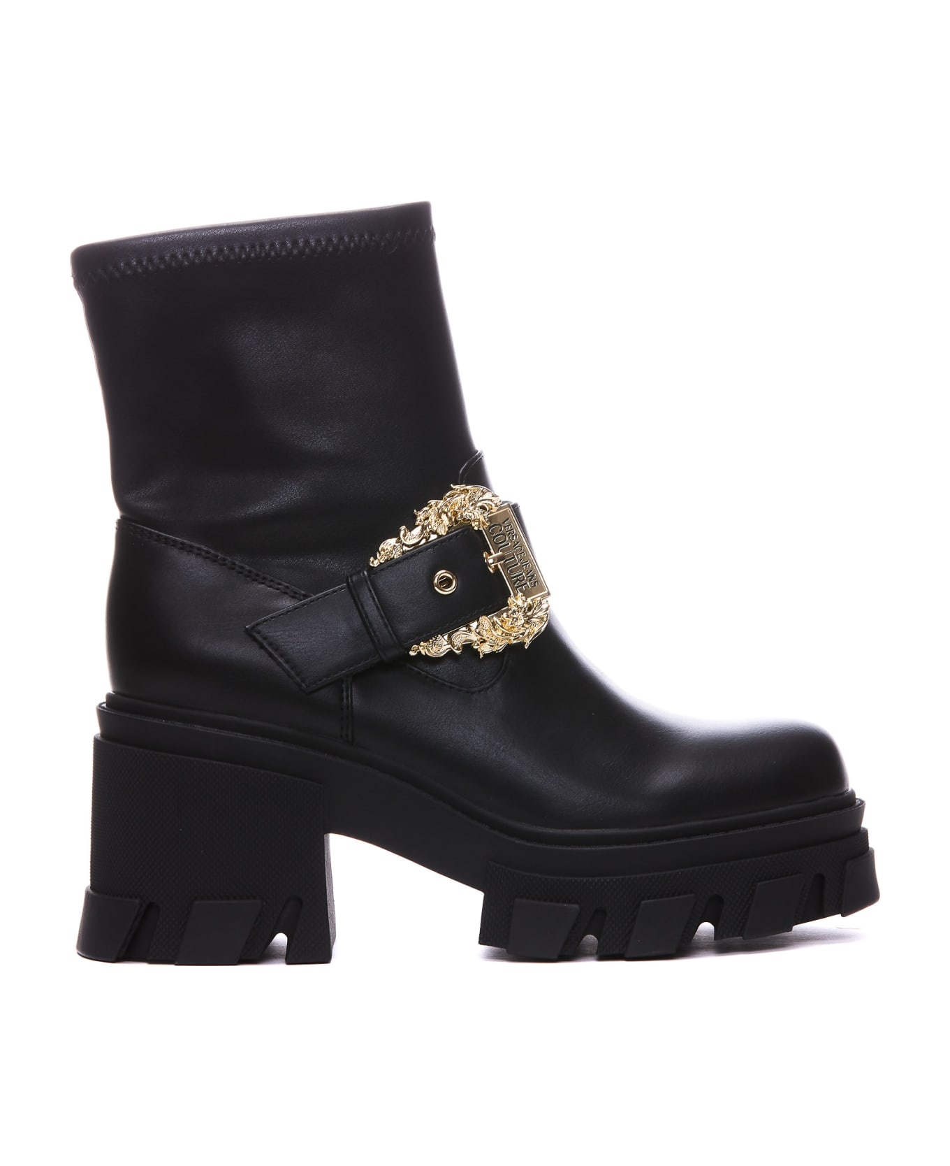 Barocco Buckle Booties - 1