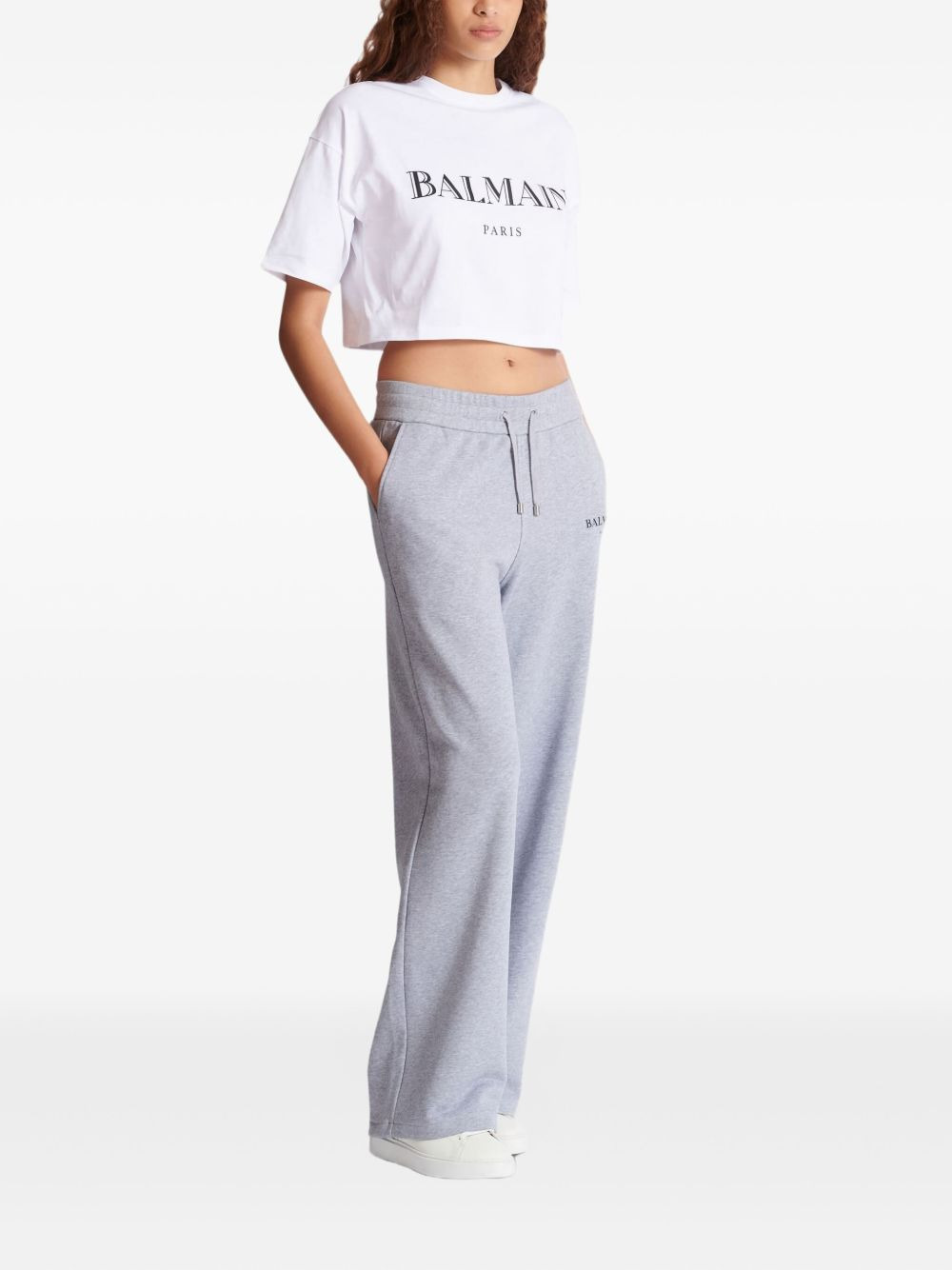 logo-print track pants - 3