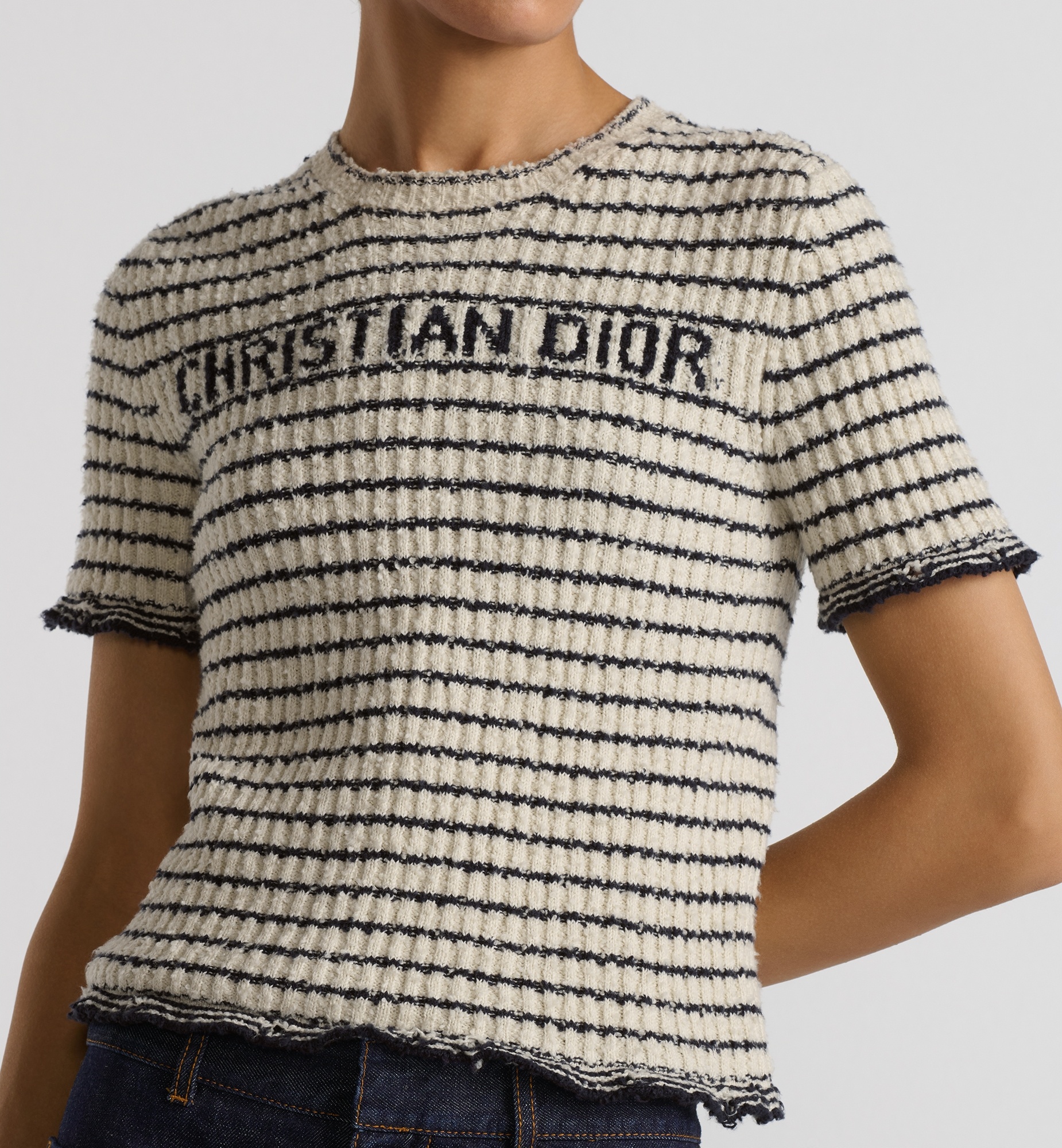 Dior Marinière Short-Sleeved Top - 4