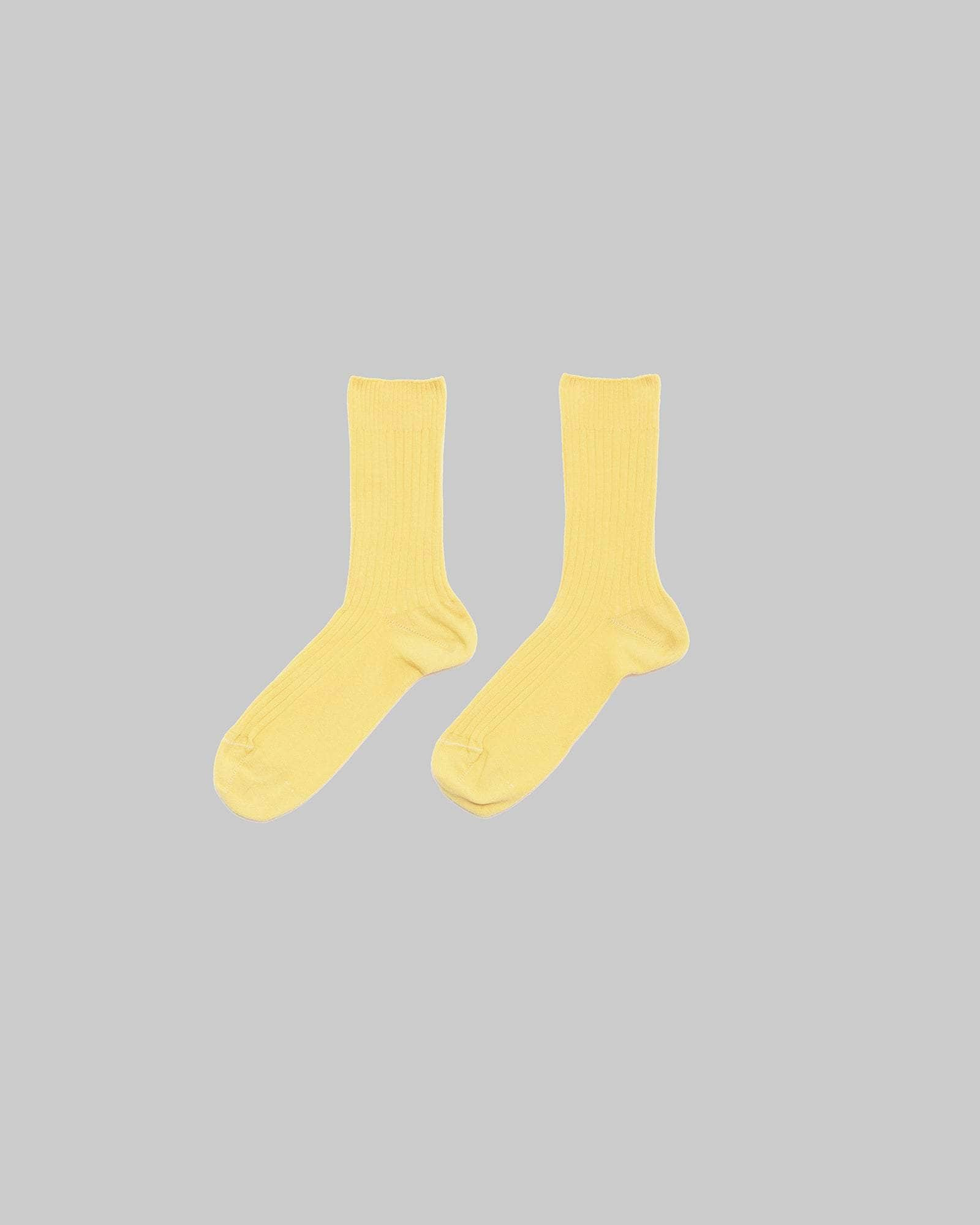 Rib Overankle Socks - Organic Cotton Rib - 4