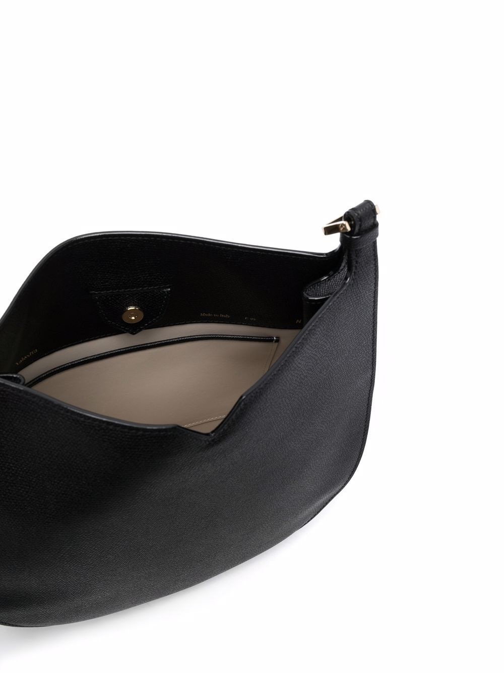 rounded leather crossbody bag - 6