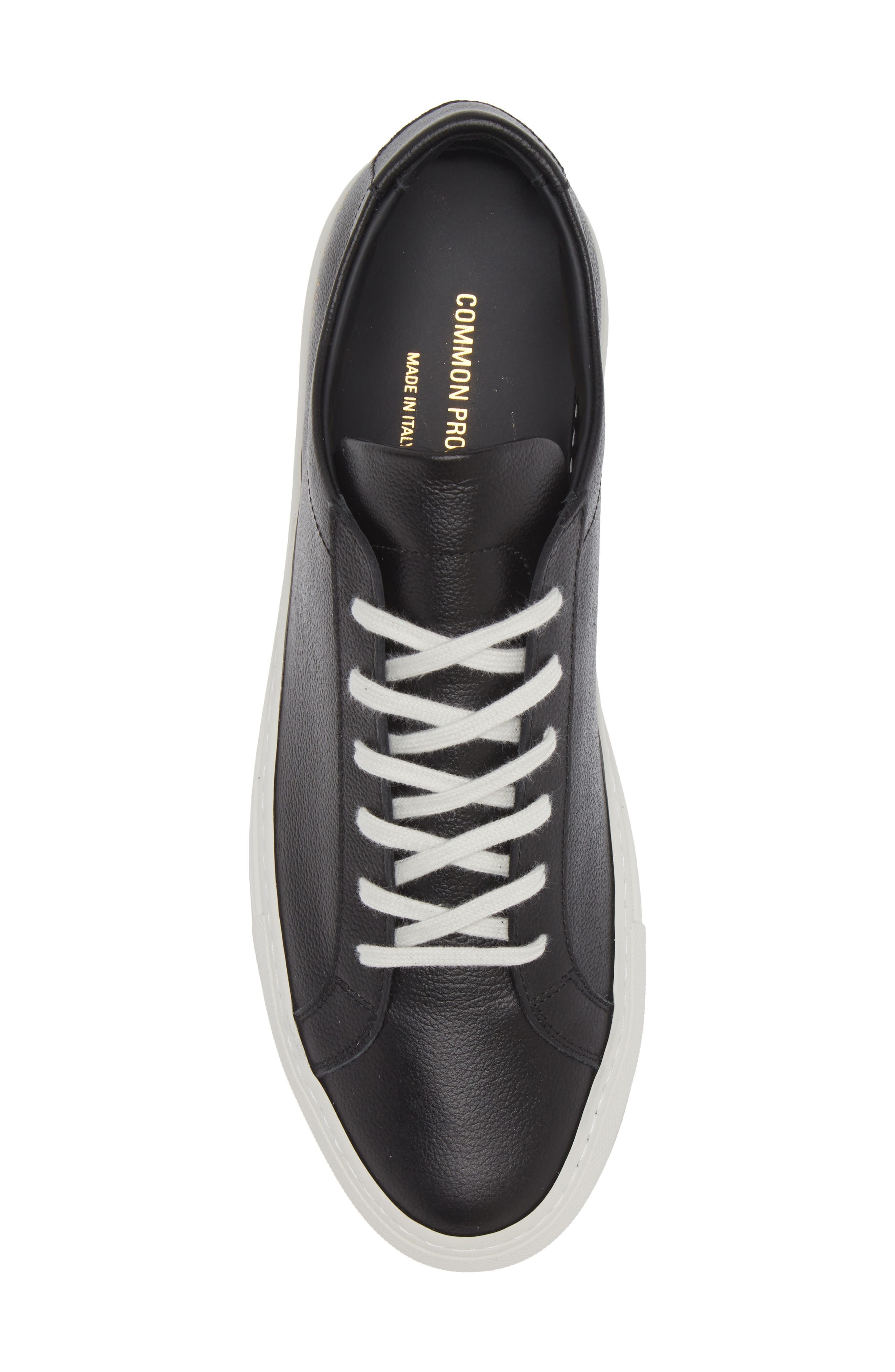 Common Projects Achilles Contrast Sneaker in Black at Nordstrom - 5