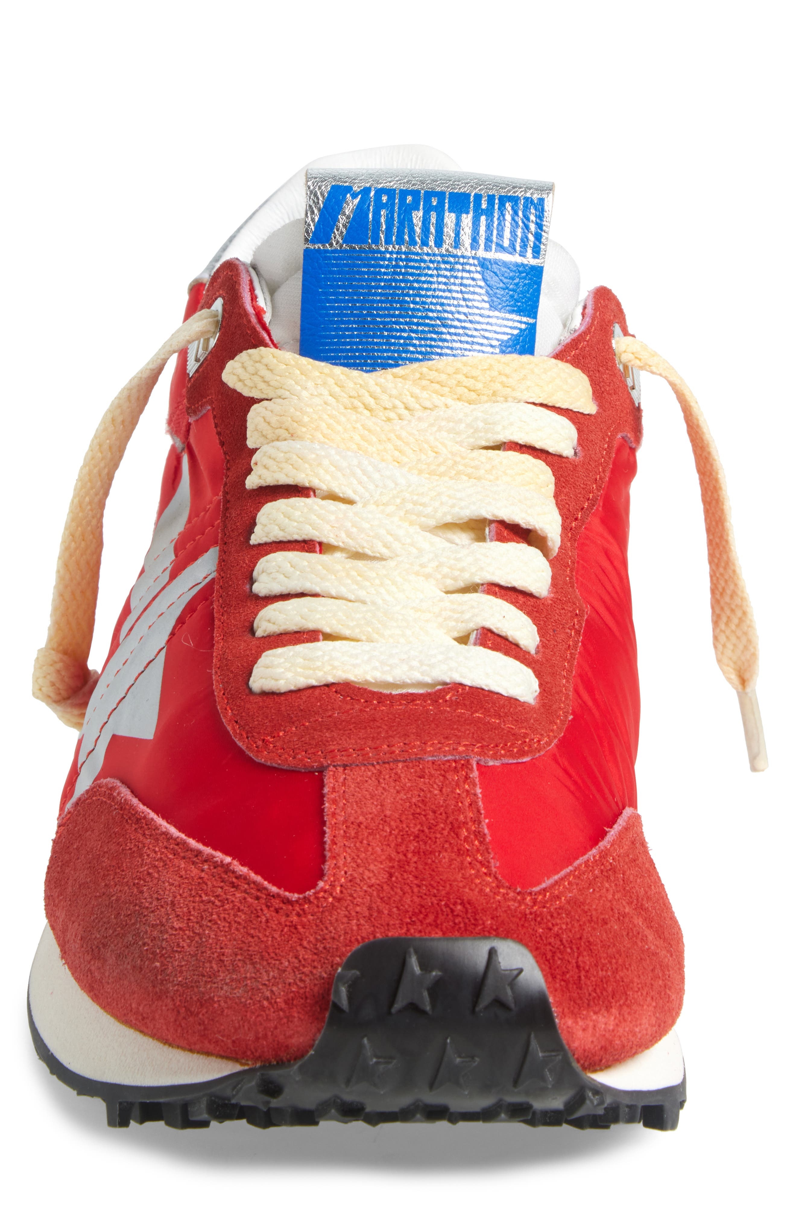 Golden Goose Running Sole Sneaker in Red/Silver at Nordstrom - 4