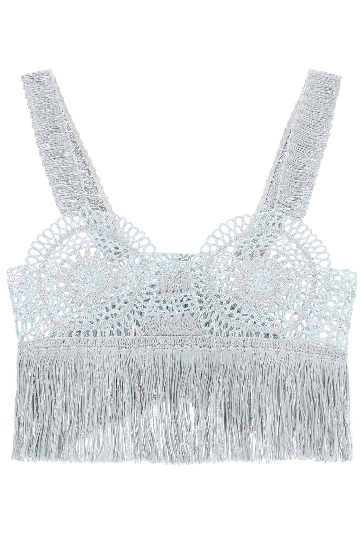 CROCHET TOP WITH FRINGES - 1