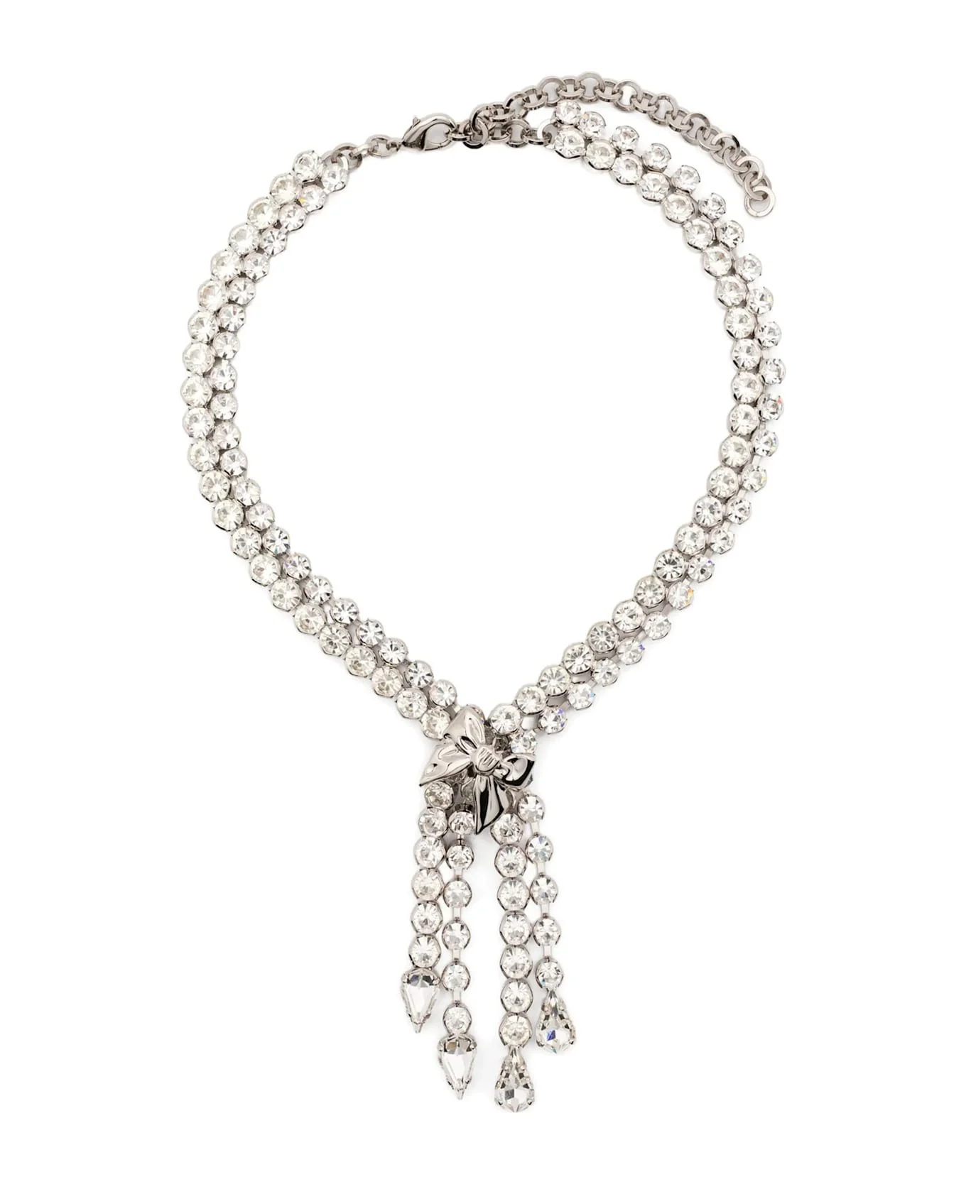 Bow Crystals Necklace - 1