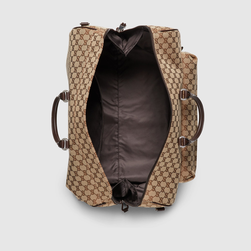 Large GG duffle bag 8