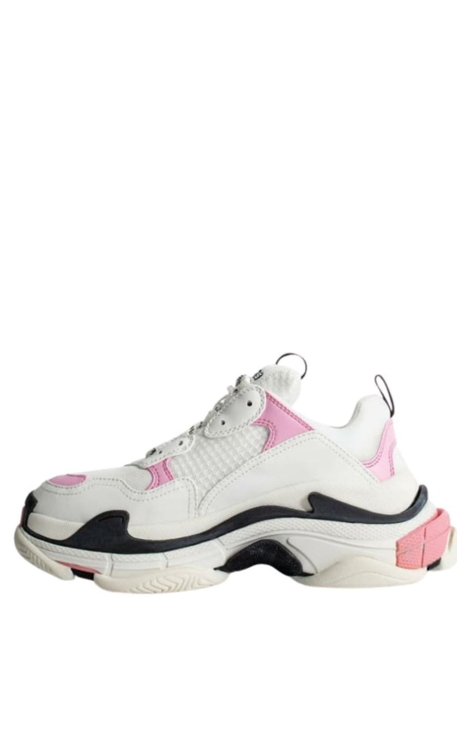 Triple S leather and Mesh Sneakers - 3