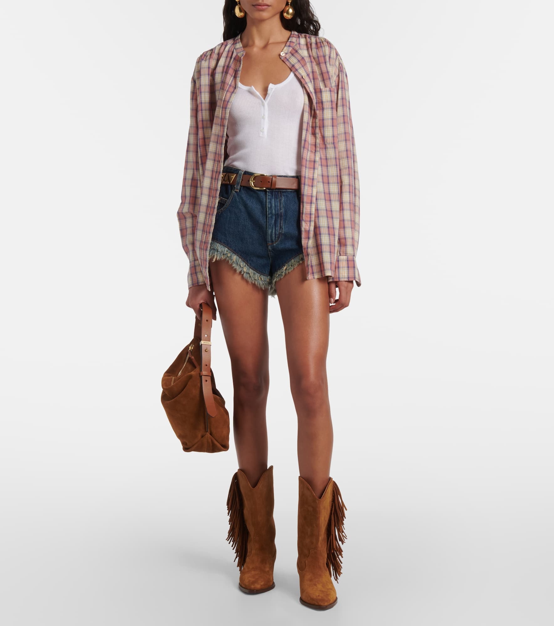 Eneidao denim shorts - 2
