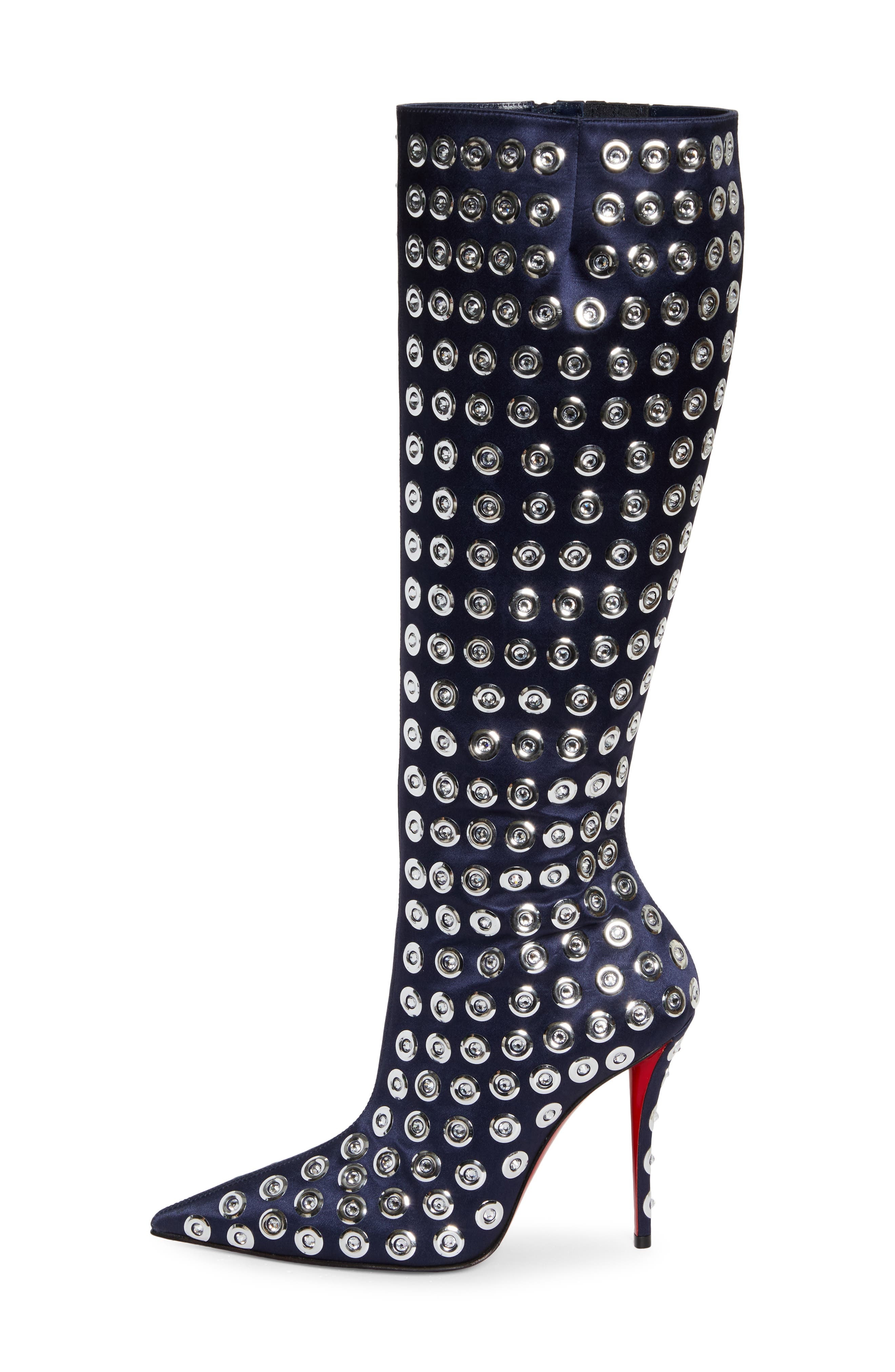 Christian Louboutin Miss Z Boum Boum Boot in Zaffiro at Nordstrom - 3