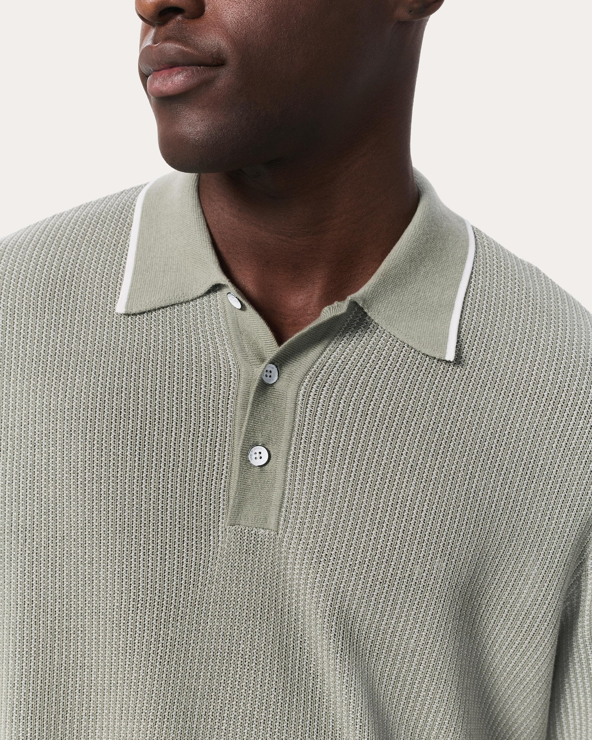 Harvey Knit Polo Shirt - 4