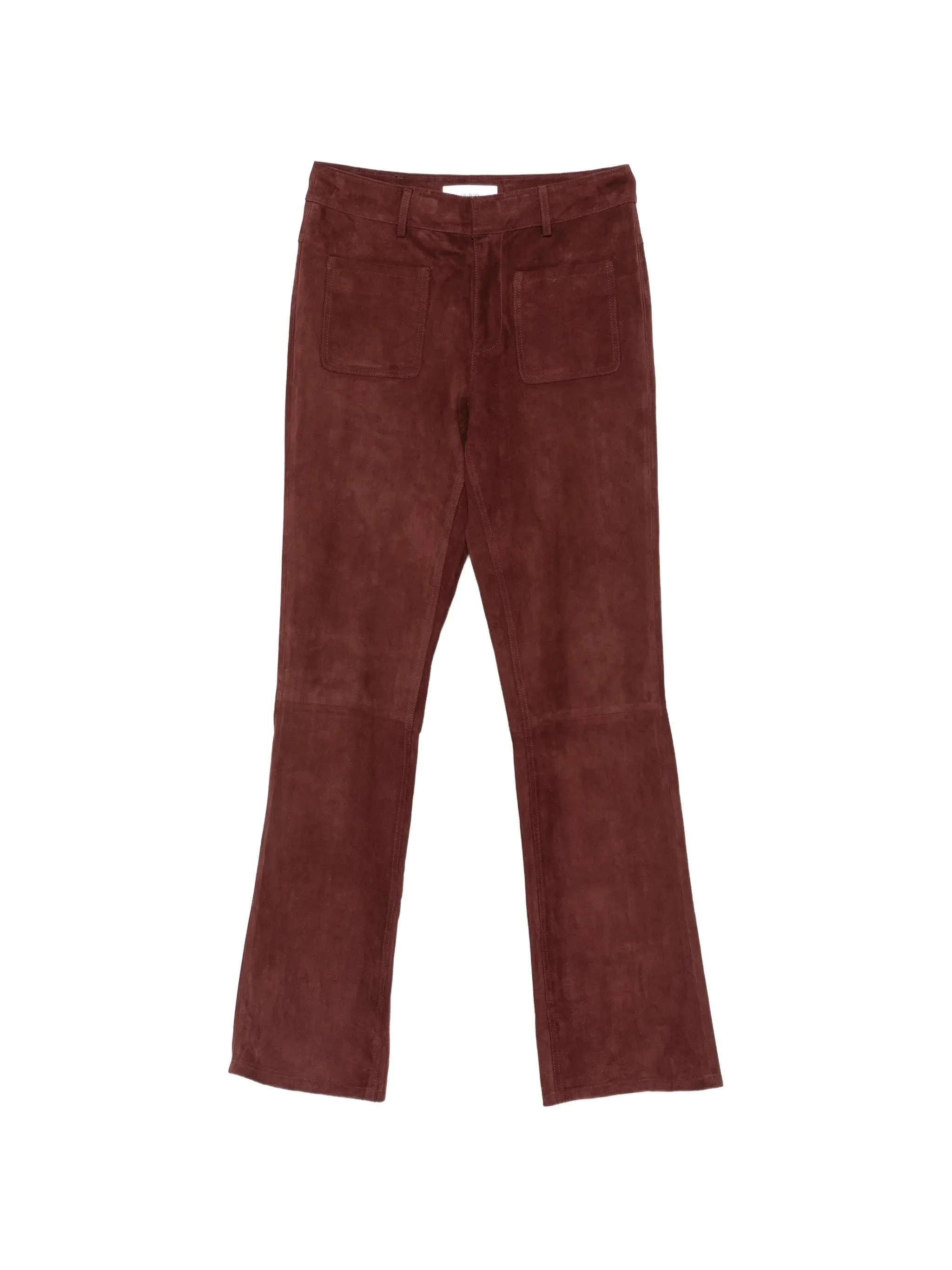 Ba&sh Suede Flared Trousers - 1