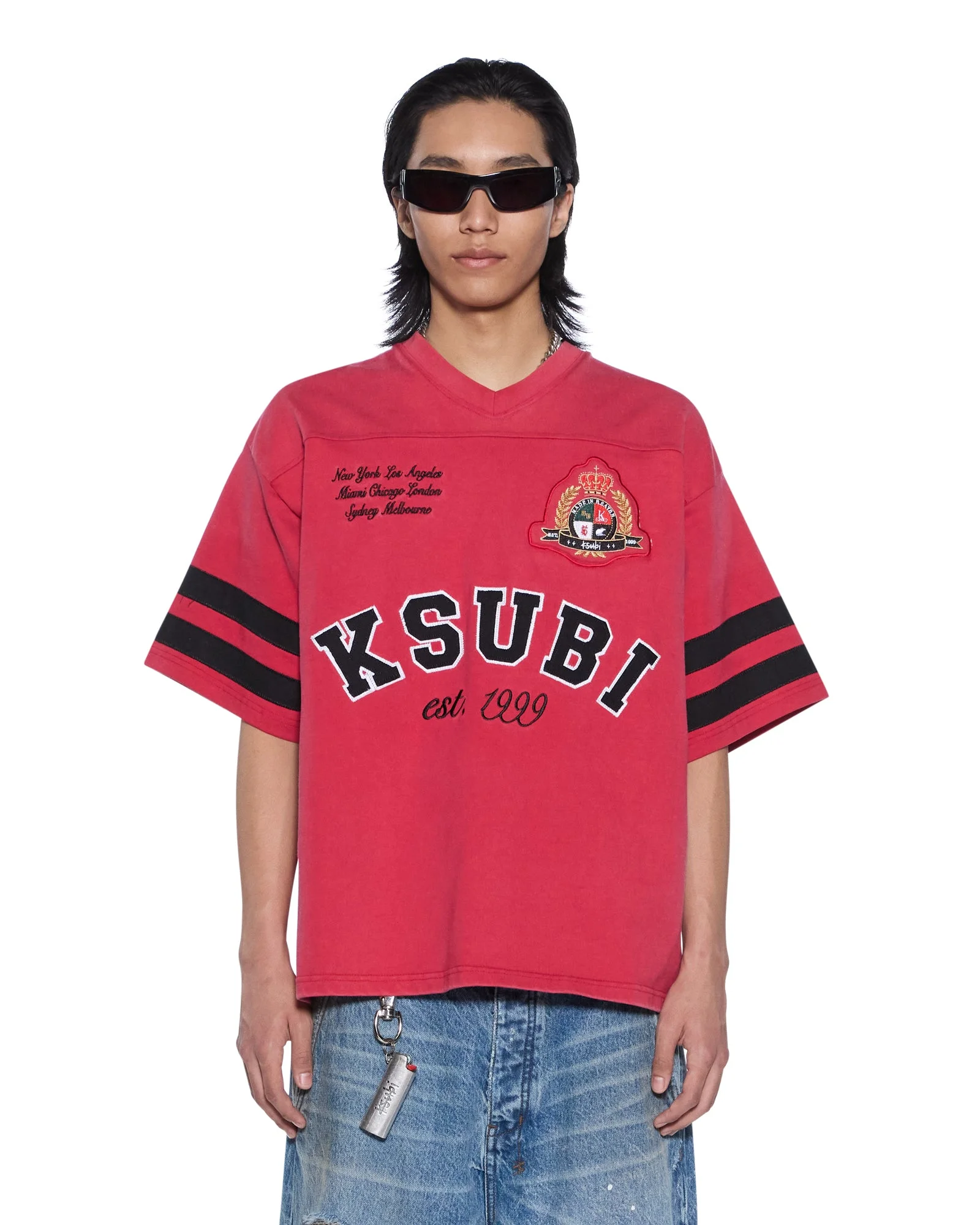 DUKE SS JERSEY CRIMSON - 1