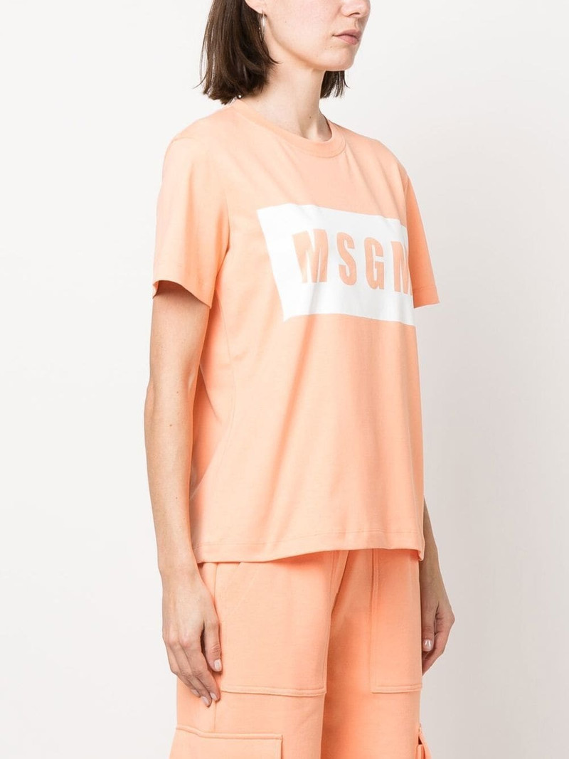 logo-print short-sleeve T-shirt 3