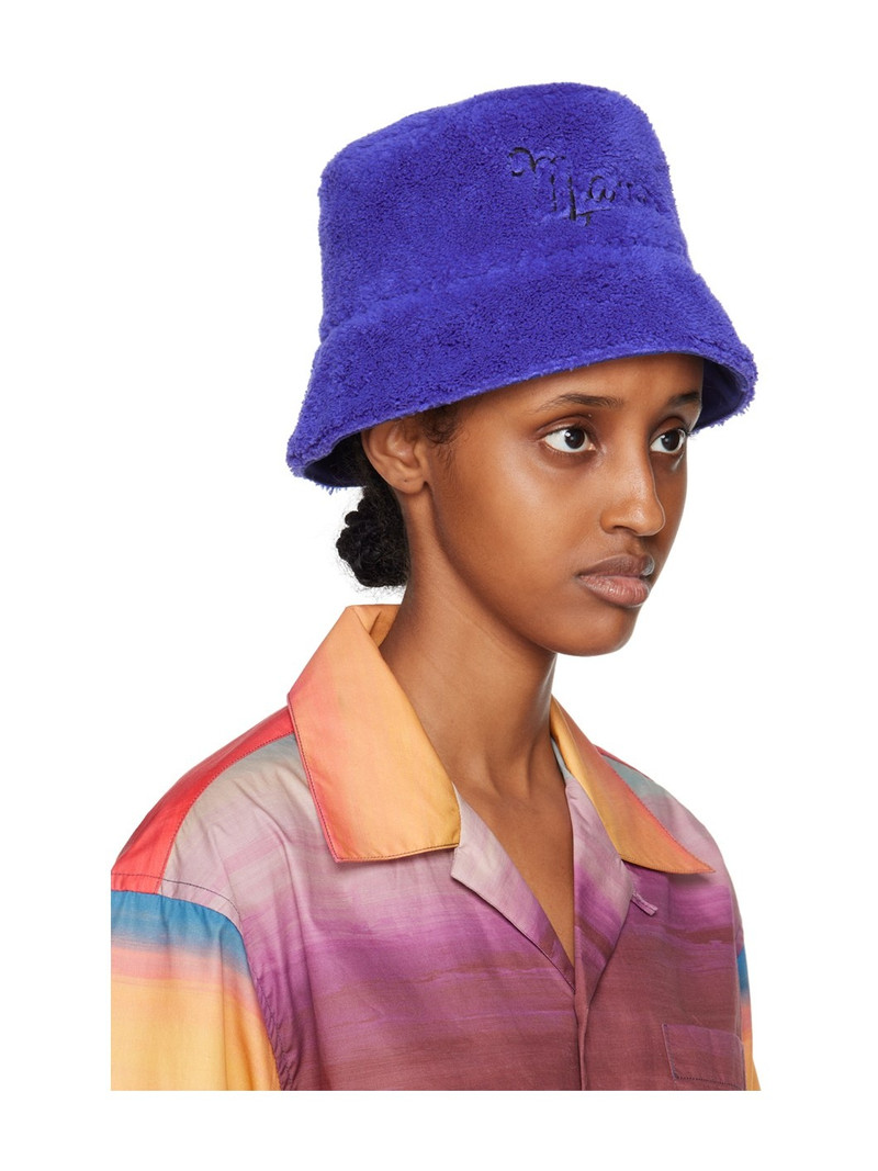 Marni Yellow Logo Bucket Hat outlook