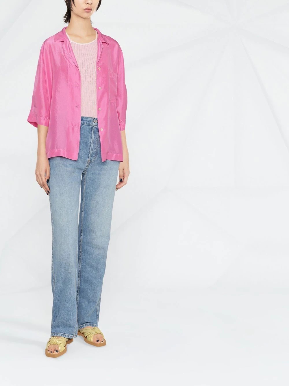 '90s high-rise loose jeans - 2