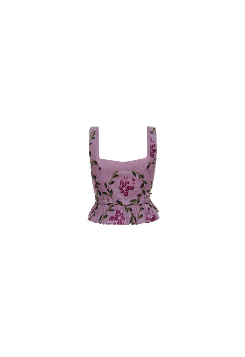 Eslabón Wisteria Cropped Top 3