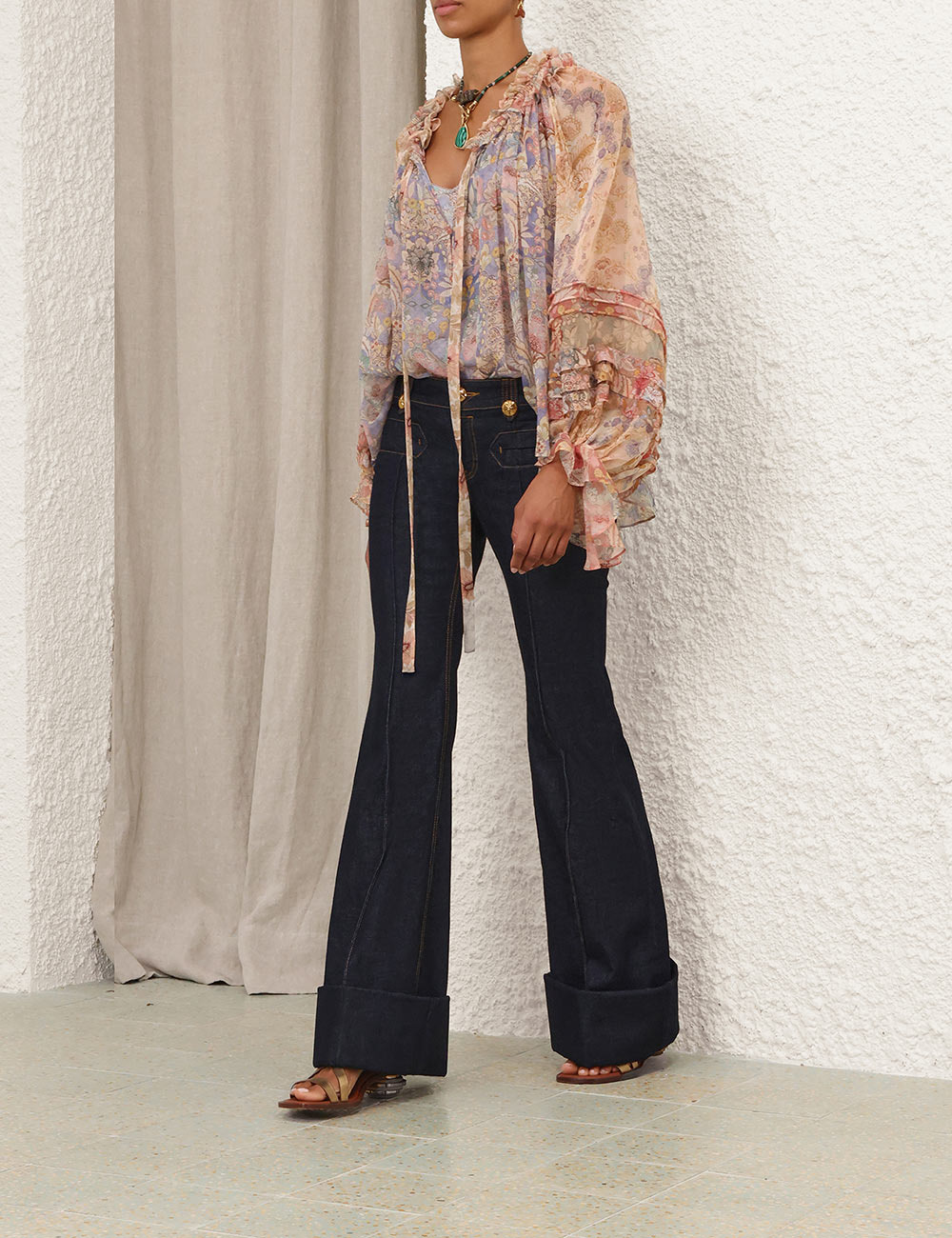 REBELLION CORDED BLOUSE - 3