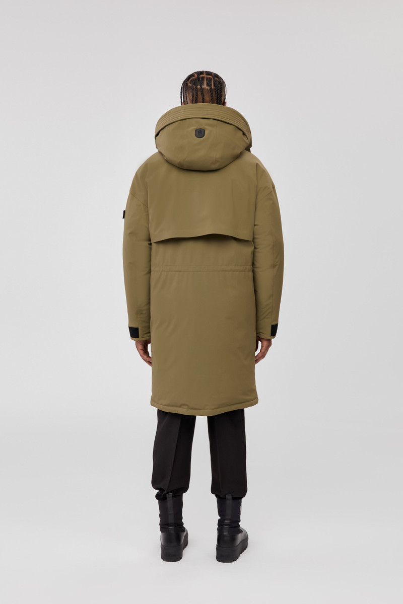 MACKAGE GABRIEL New tech down parka with hood outlook