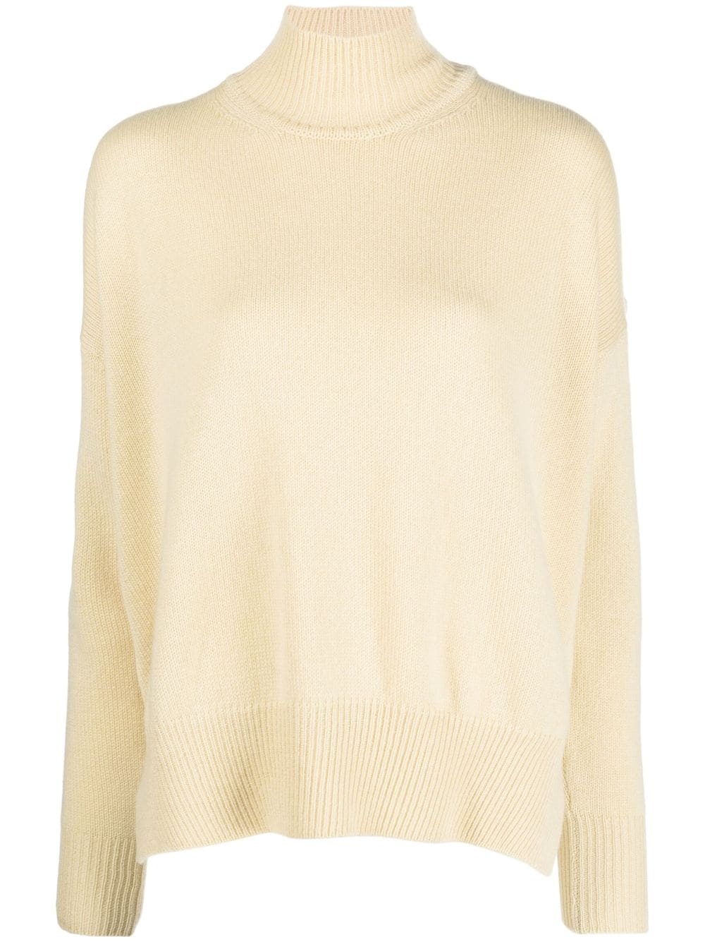 roll-neck knit jumper - 1