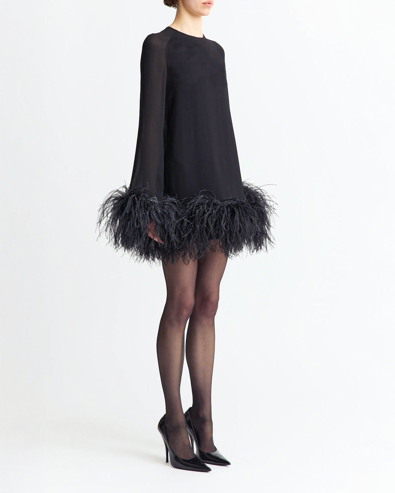 HODI MINI DRESS IN GEORGETTE - 3