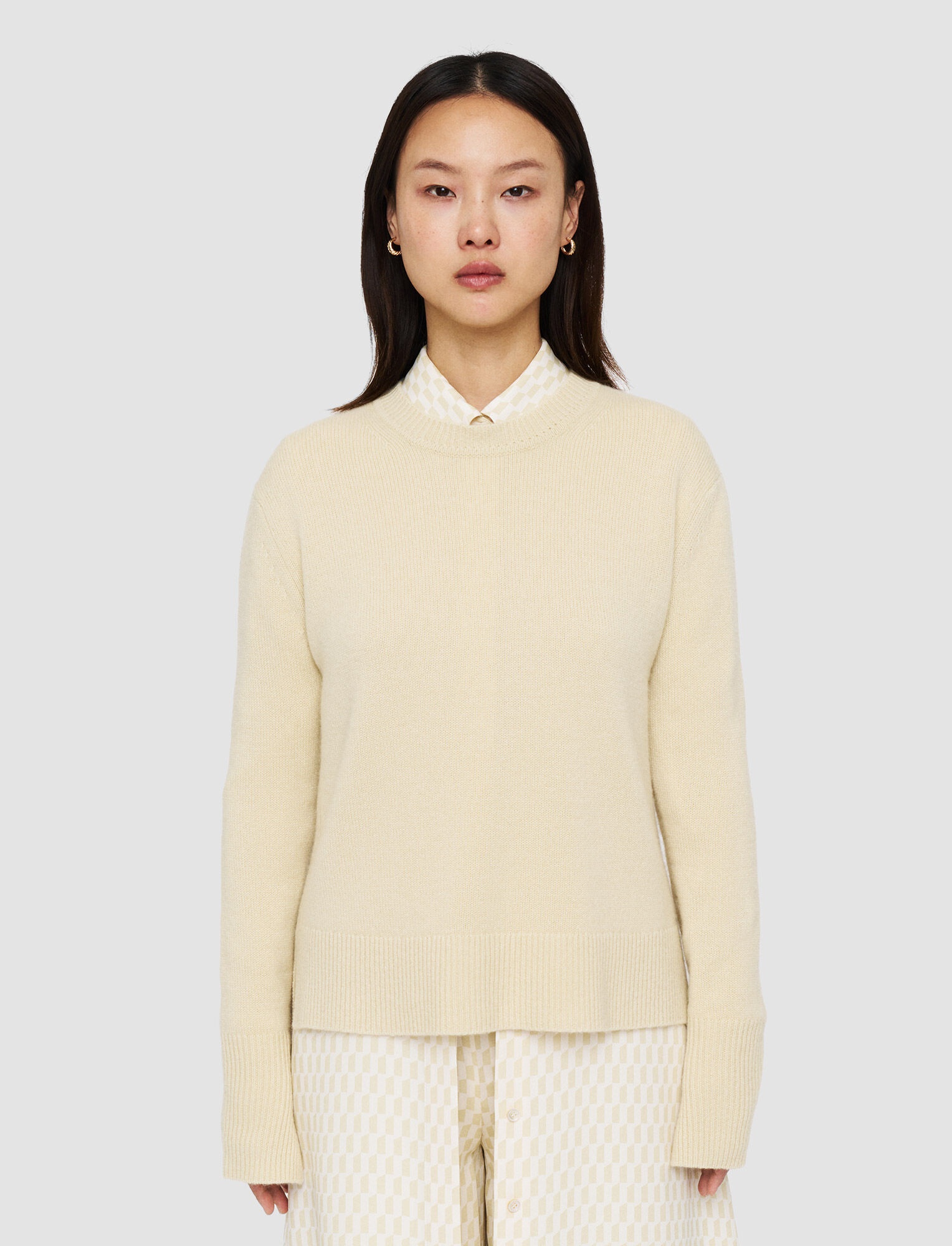 Pure Cashmere Round Neck Jumper - 3