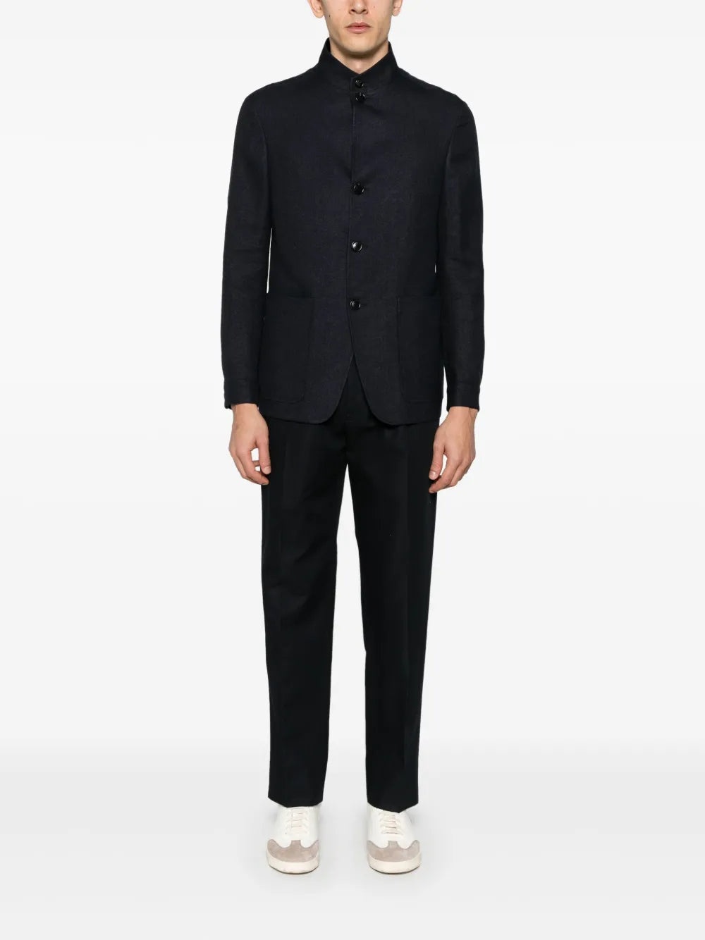 PLEAT-DETAIL TROUSERS - 2