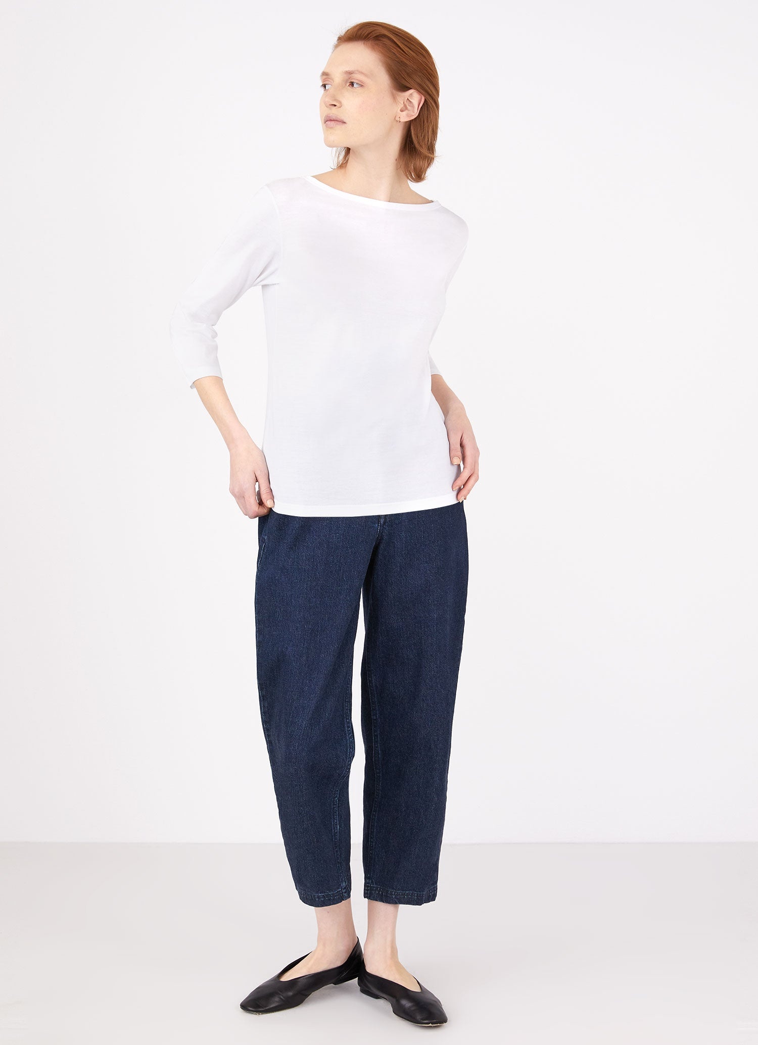 Boat Neck T‑shirt - 3