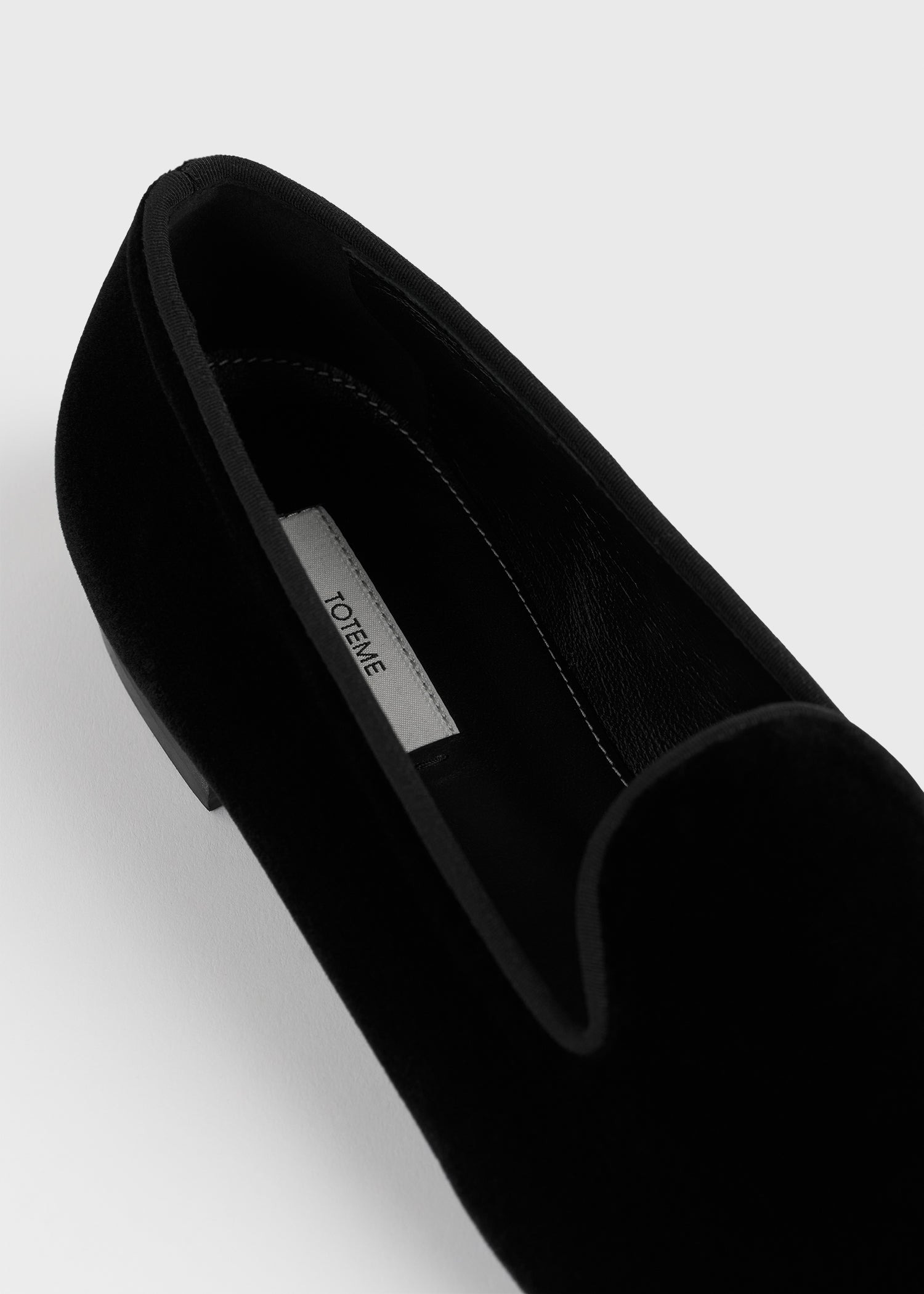 Velvet loafers black - 5