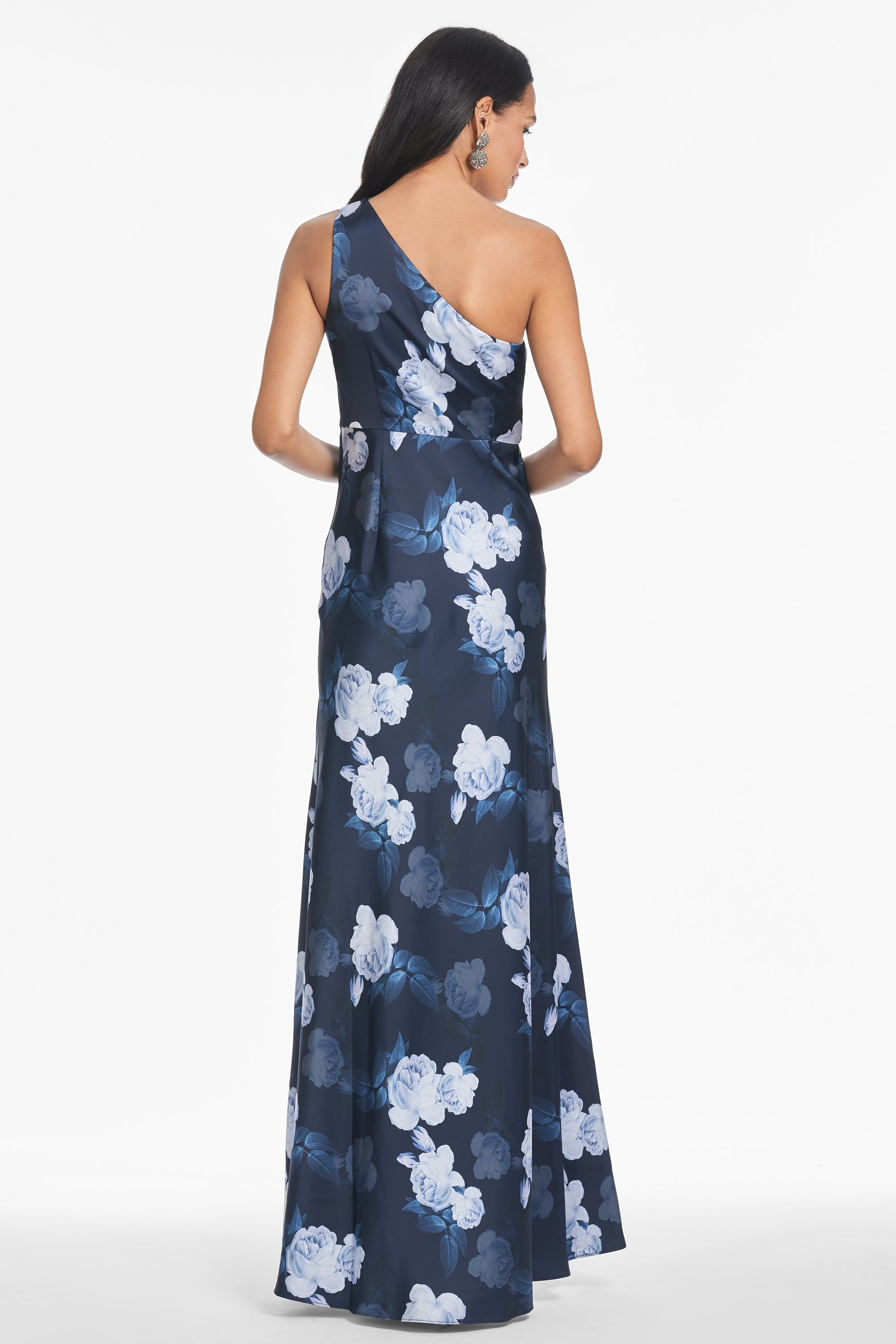 DELPHINE GOWN - MIDNIGHT GLACIAL ROSE - 3