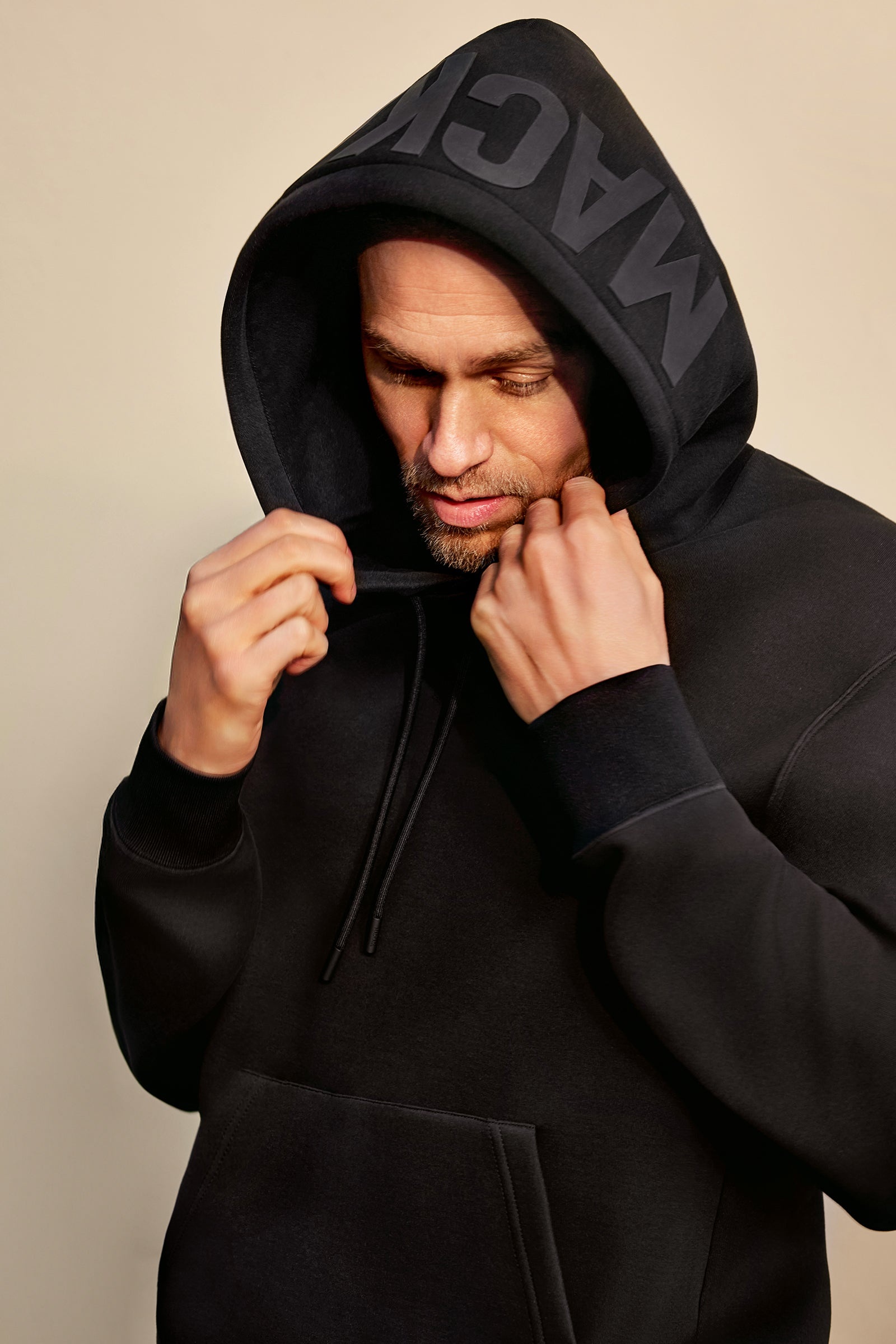 KOLTON Double-Face Jersey Logo Hoodie - 2