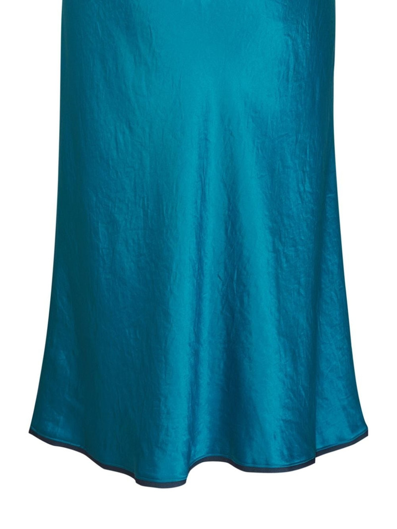 Vince satin slip midi dress outlook