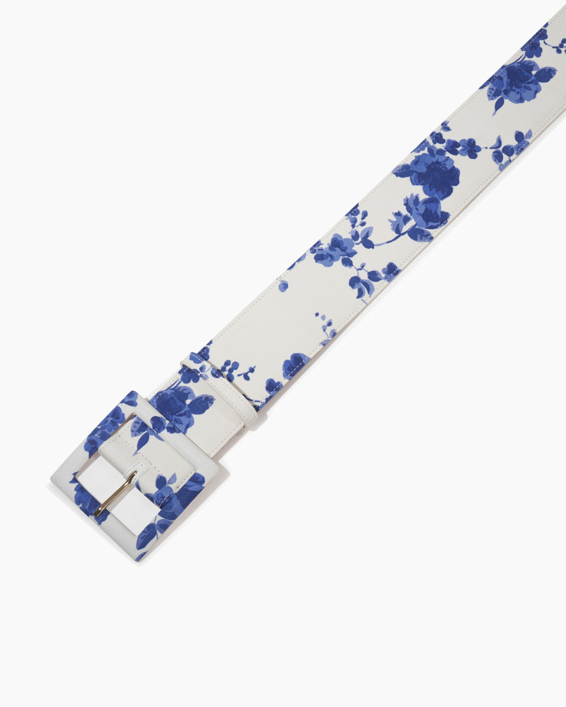 Floral-Print Icon Belt 3