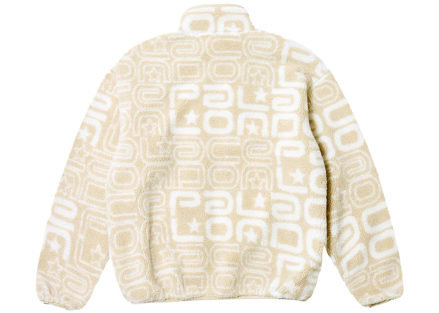 Palace Joyrex Fleece Jacket Stone - 2