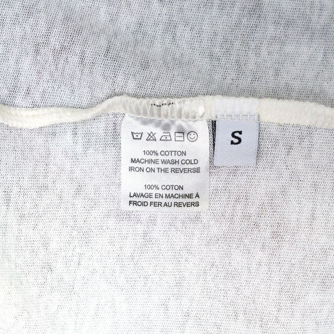 Washed Grey Cropped T-Shirt - 3