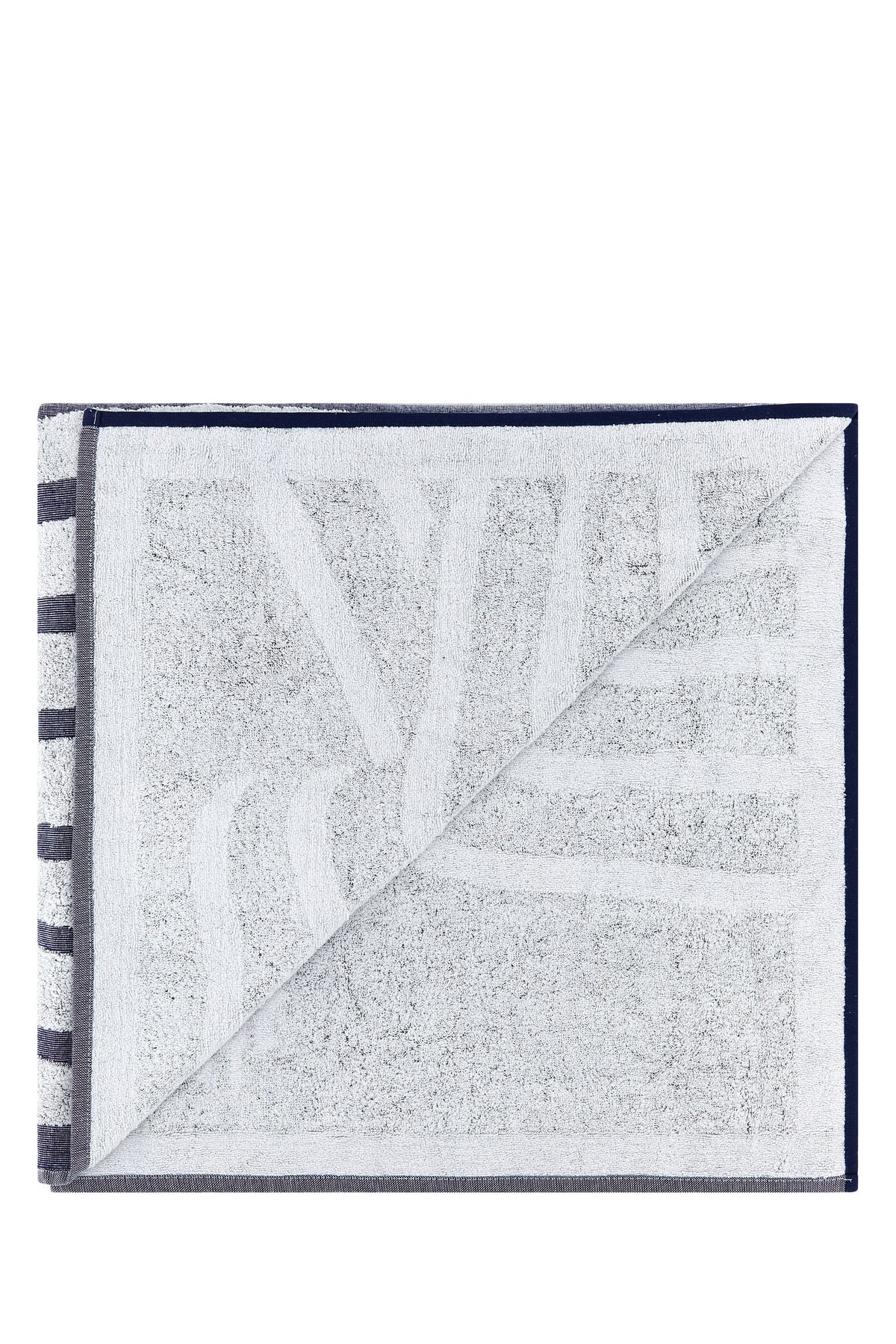 Embroidered terry fabric beach towel - 2