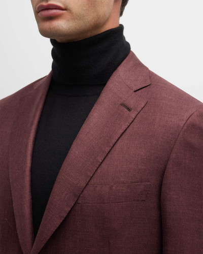 Brioni Men's Solid Silk-Blend Blazer outlook