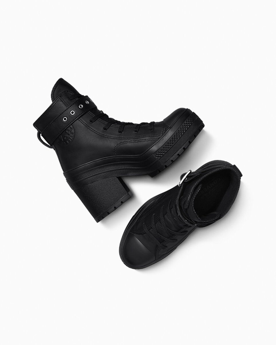 Chuck 70 De Luxe Heel Leather - 5