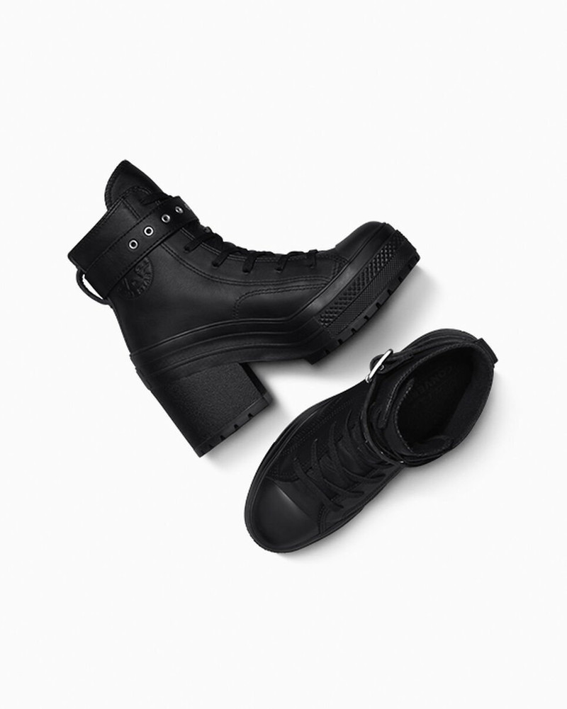 Chuck 70 De Luxe Heel Leather 5