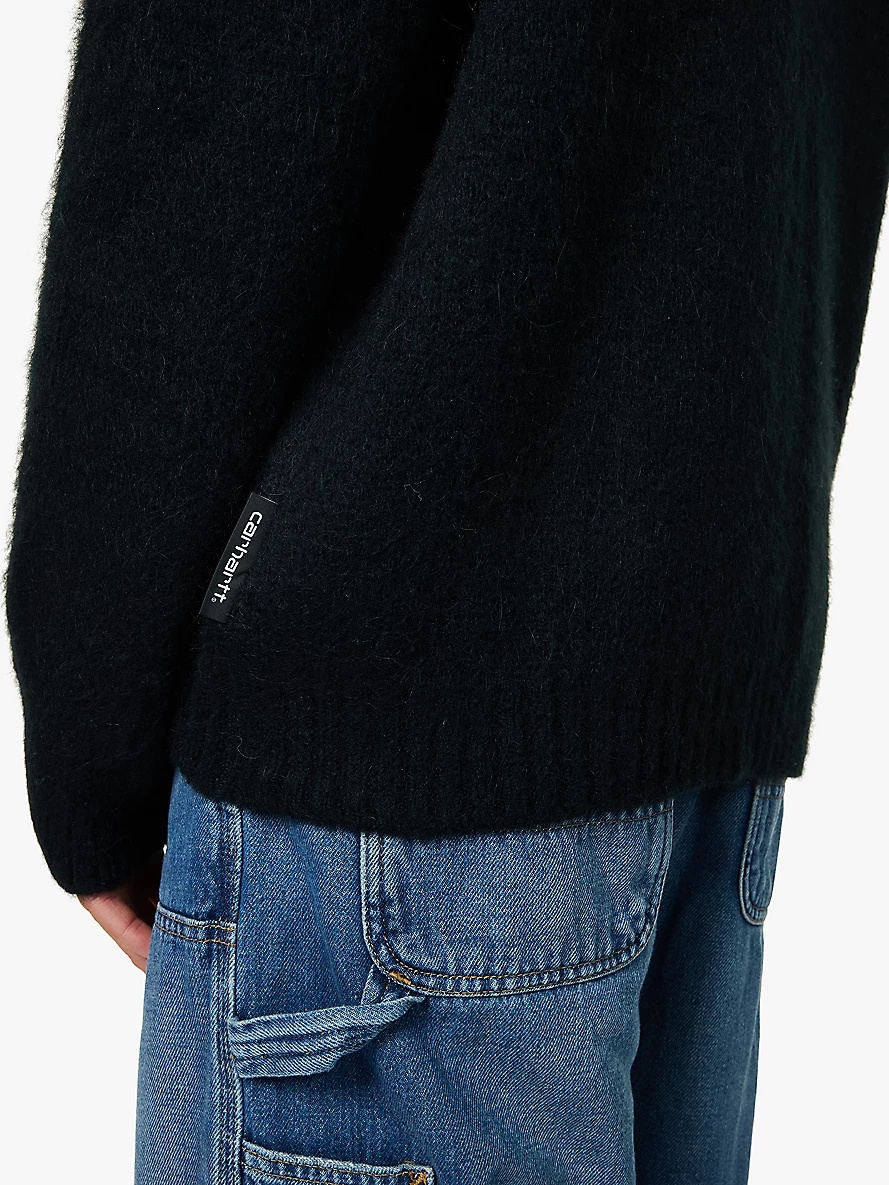 Merton crew-neck relaxed-fit knitted jumper - 5