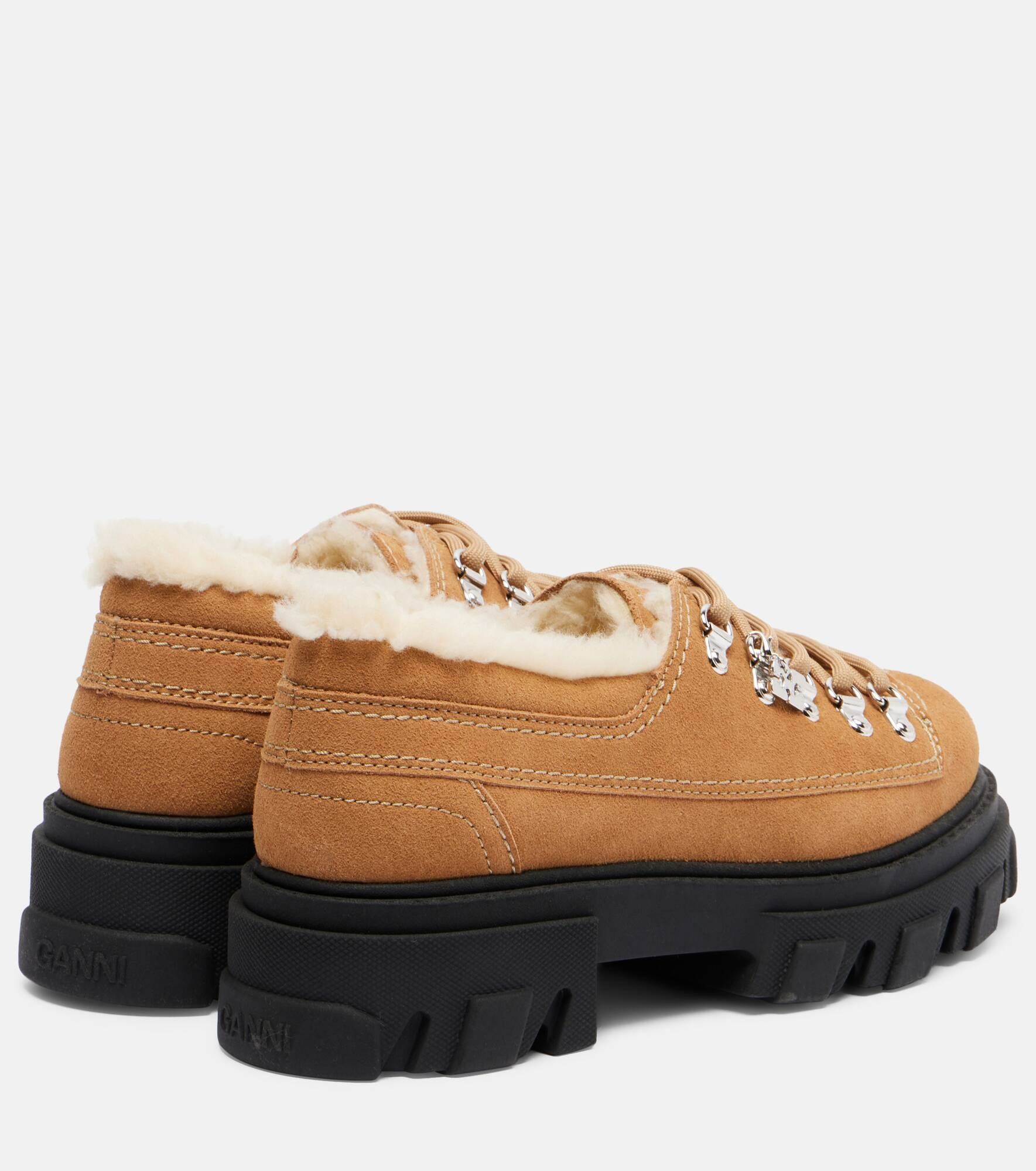 Faux leather platform loafers - 2