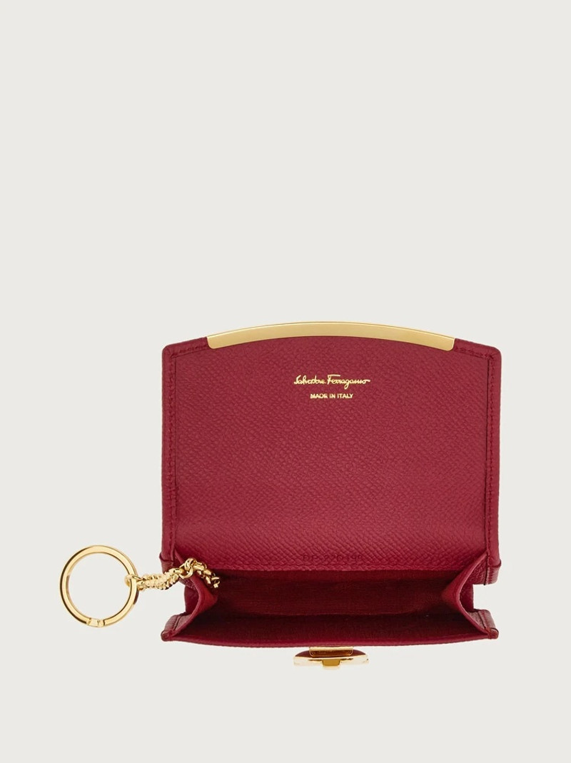 FERRAGAMO GANCINI BUSINESS CARD HOLDER outlook